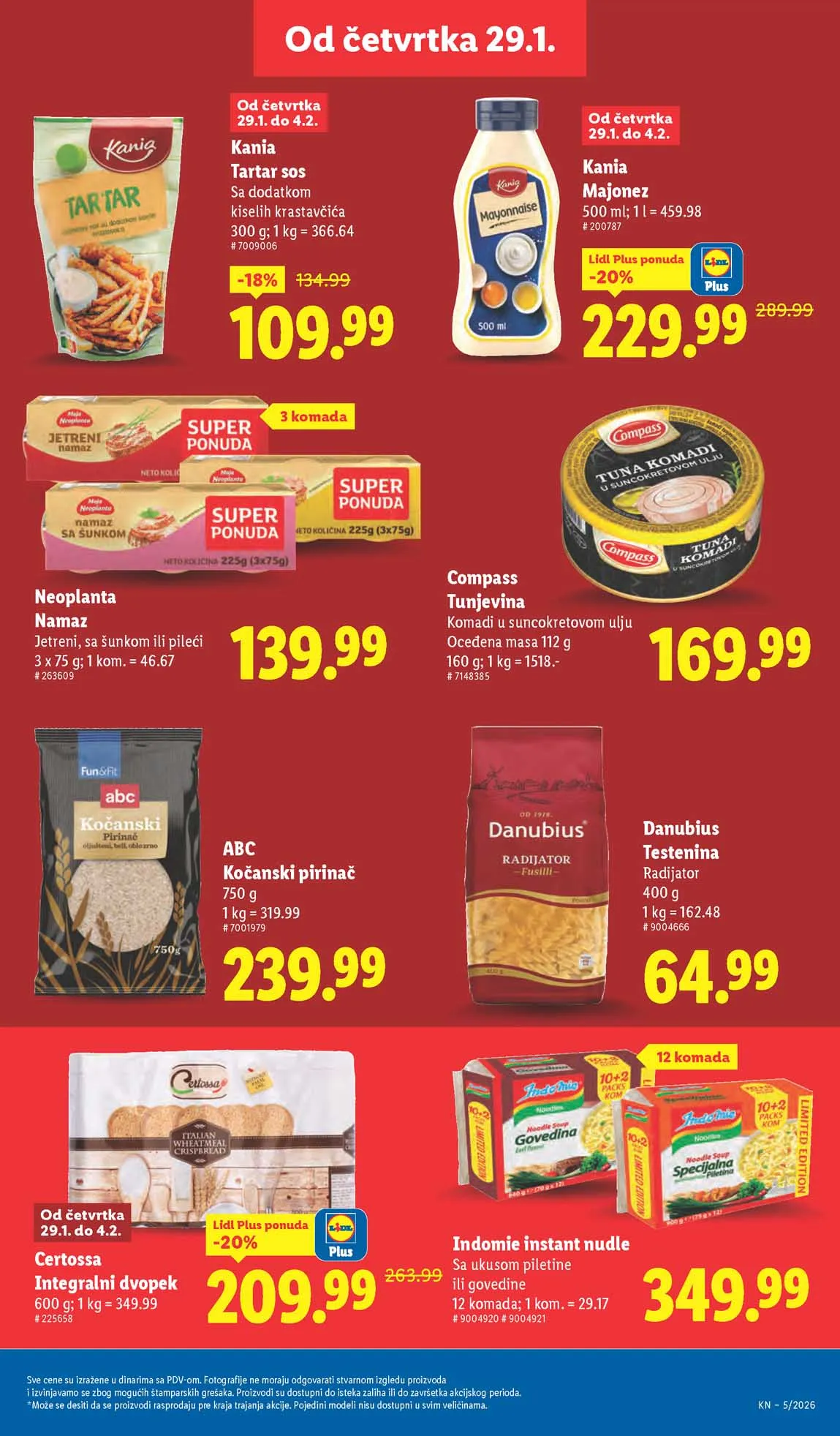 Lidl katalog sniženja Lidl akcija sniženja
