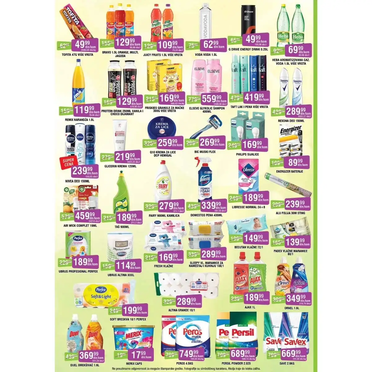 ABC trgovina katalog strana 4 – kućne potrepštine i akcijske cene za domaćinstvo