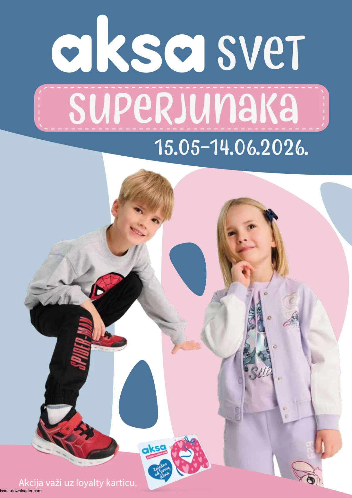 Aksa Svet Superjunaka akcija do 14.06.2026 – Frozen, Stitch, Spiderman i Disney proizvodi na sniženju