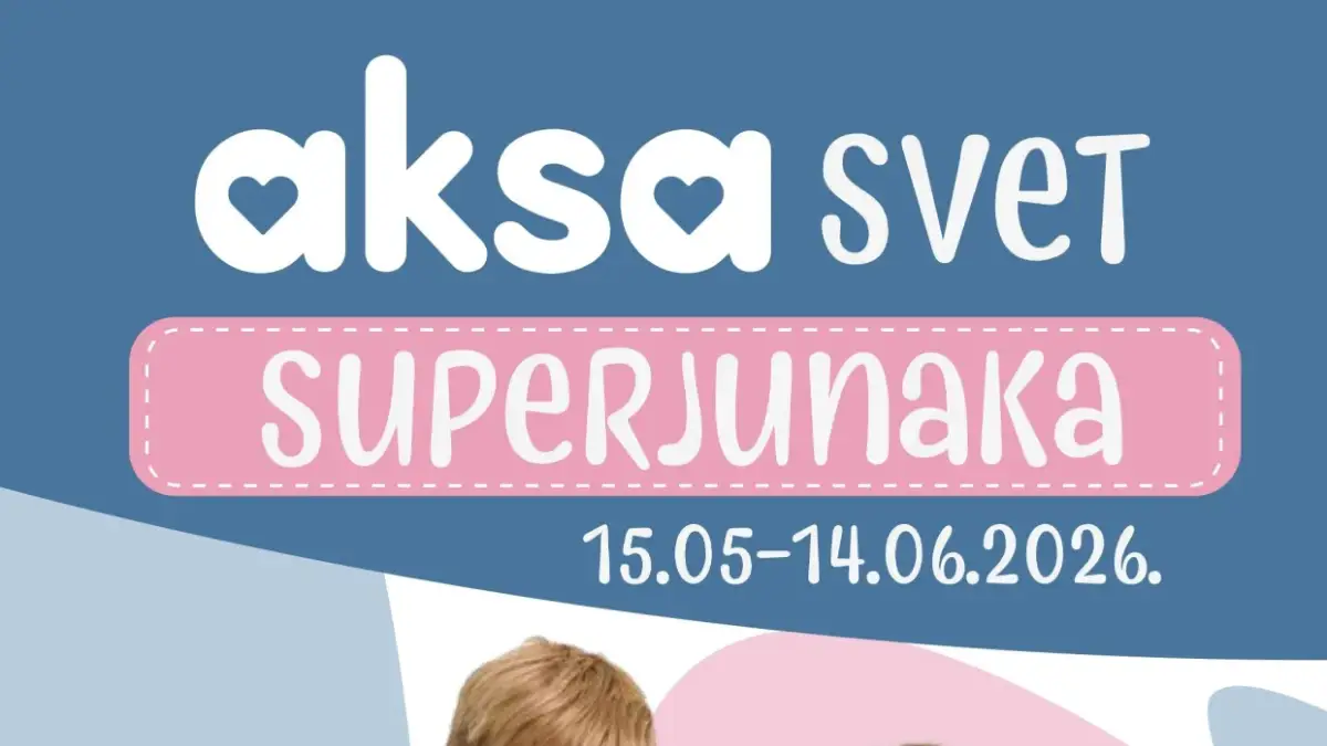 Aksa Svet Superjunaka akcija 15.05–14.06.2026 – Disney, Frozen, Stitch i Spiderman proizvodi na sniženju