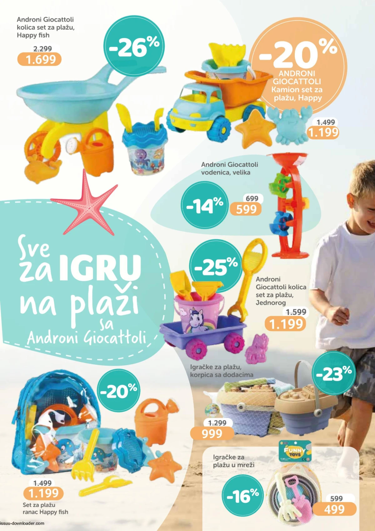 Aksa katalog strana 4 – igračke za plažu