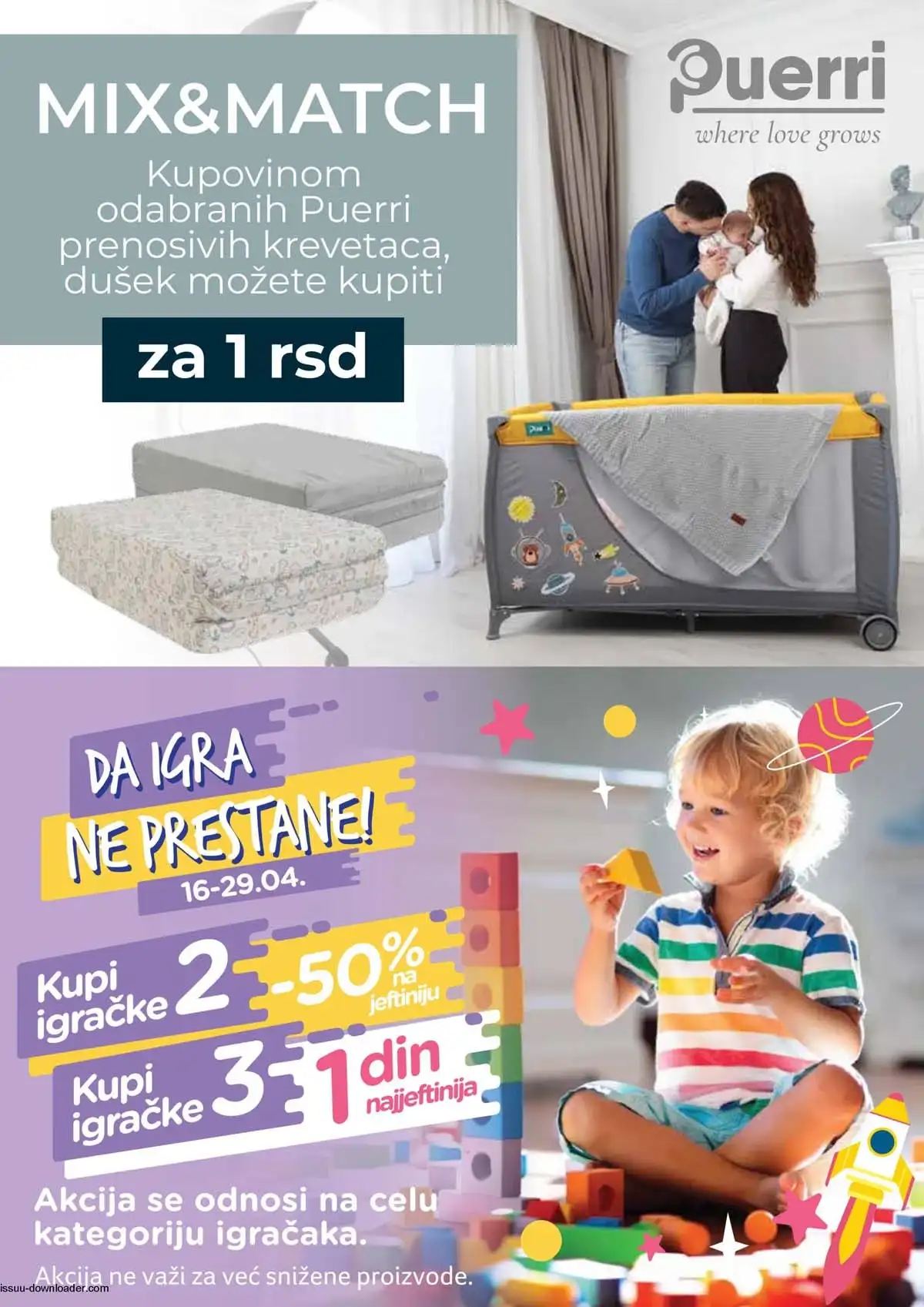 AKSA sniženja do 40% kolica oprema i garderoba za decu igra napolju katalog do 29.04.2026 strana 4