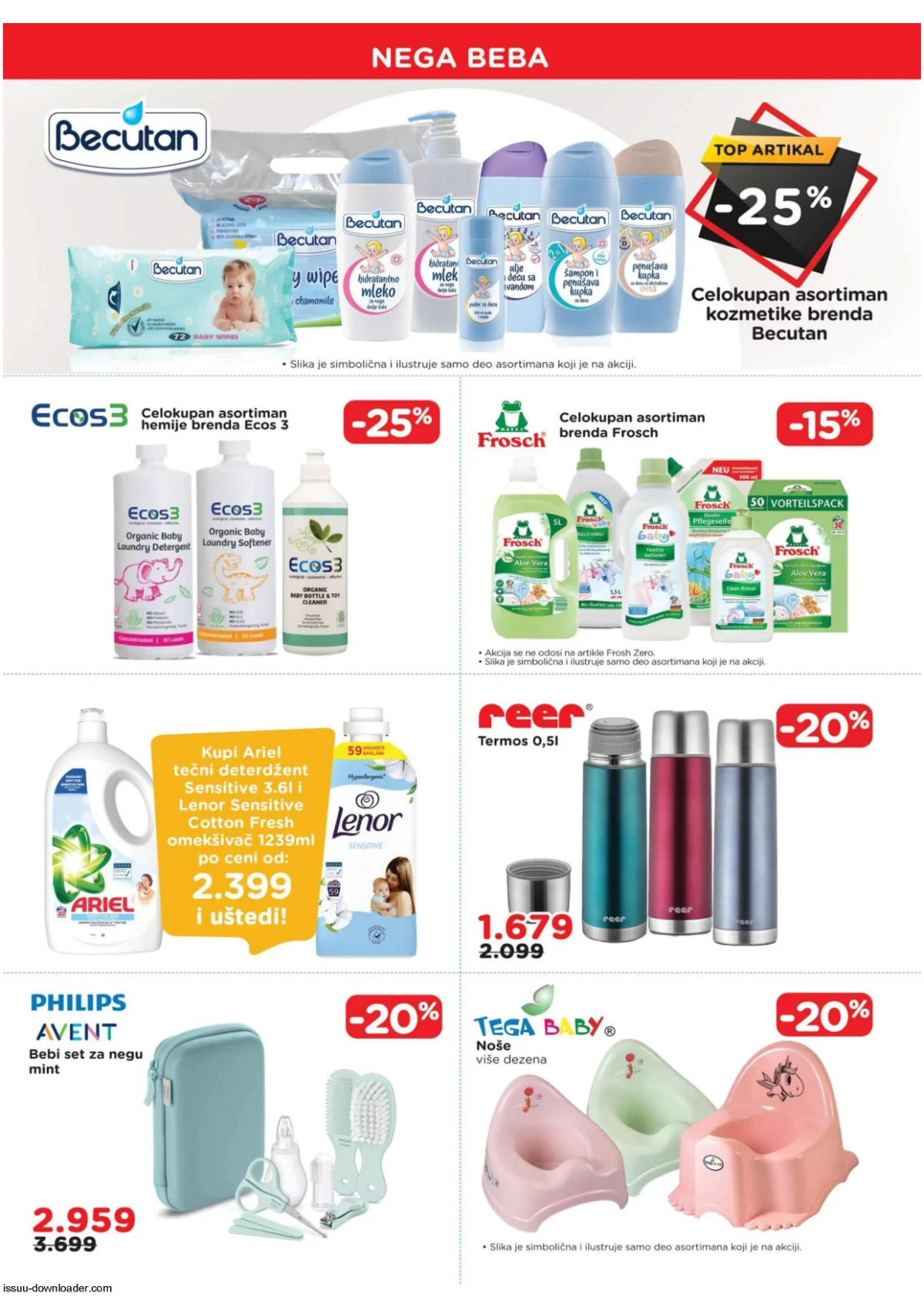 AKSA katalog strana 7 – nega beba AKSA katalog strana 7 – nega beba i kozmetika na akciji