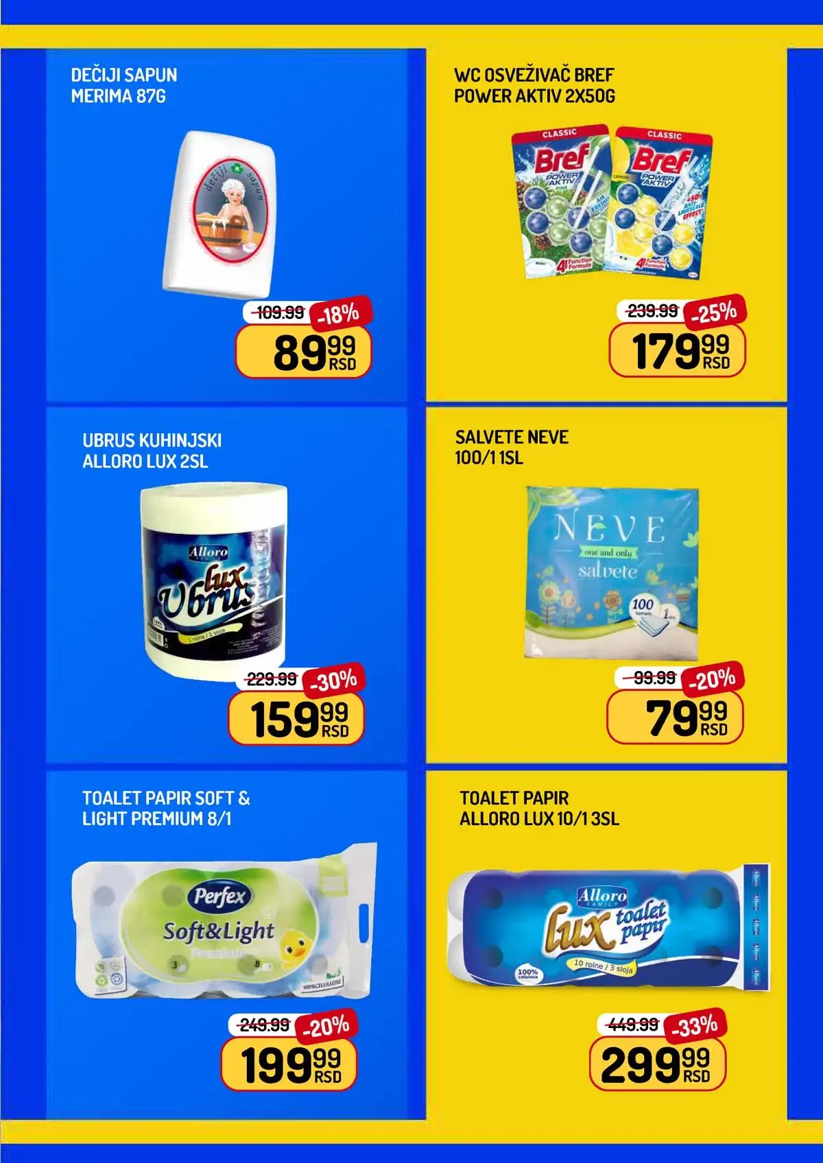 Aman katalog akcija – prehrana i kućne potrepštine