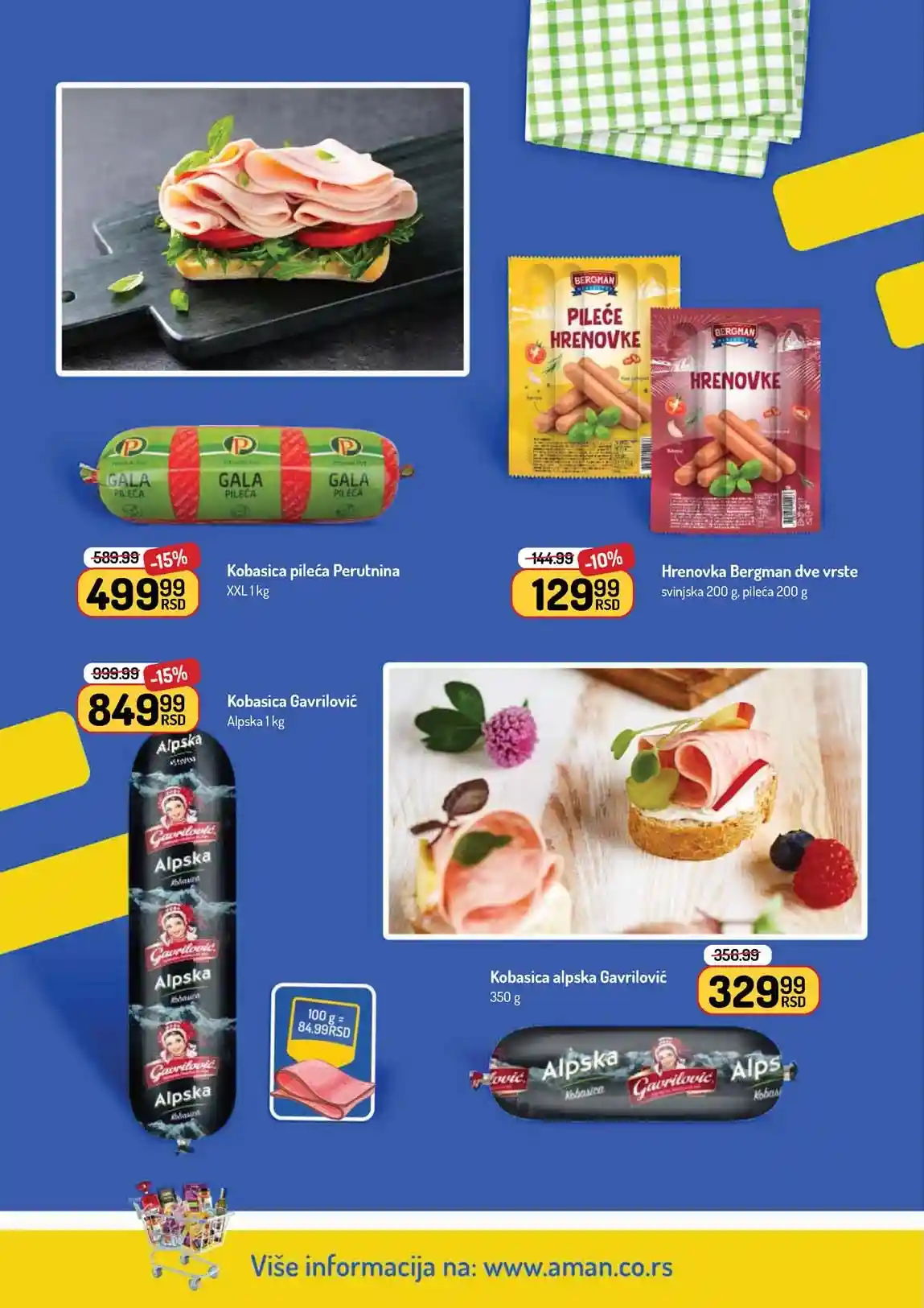 Akcija Aman sniženje Katalog