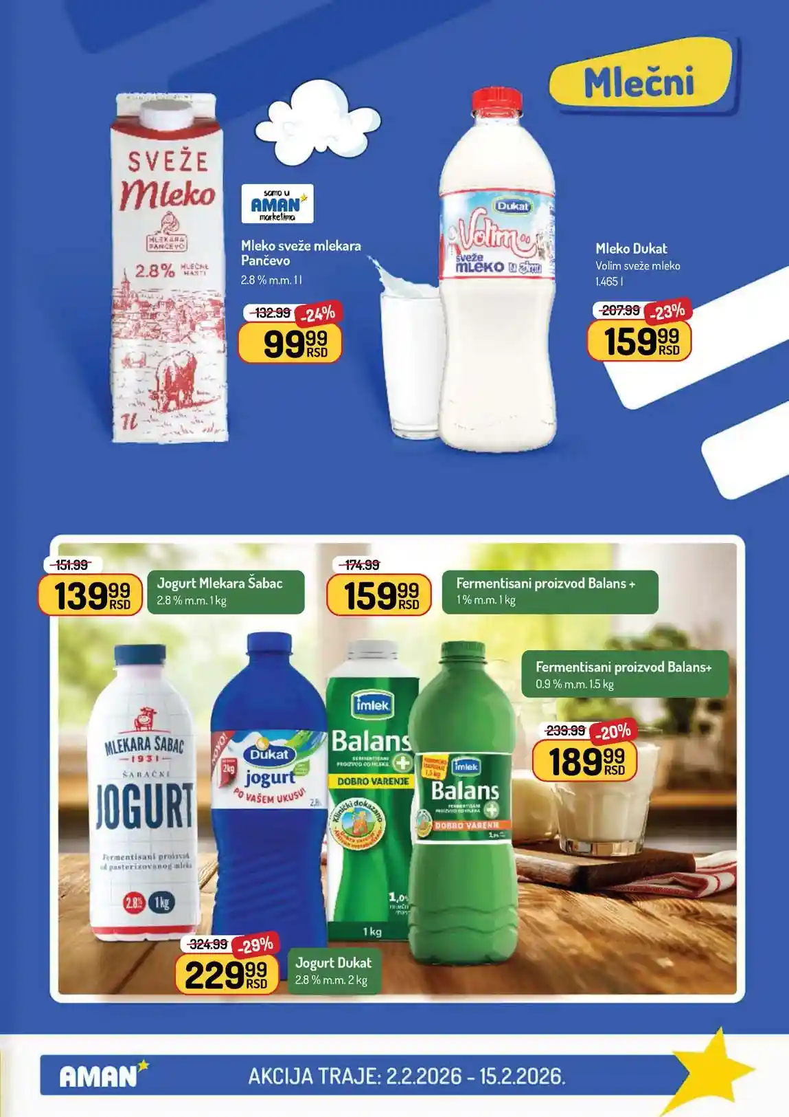 Akcija Aman sniženje Katalog