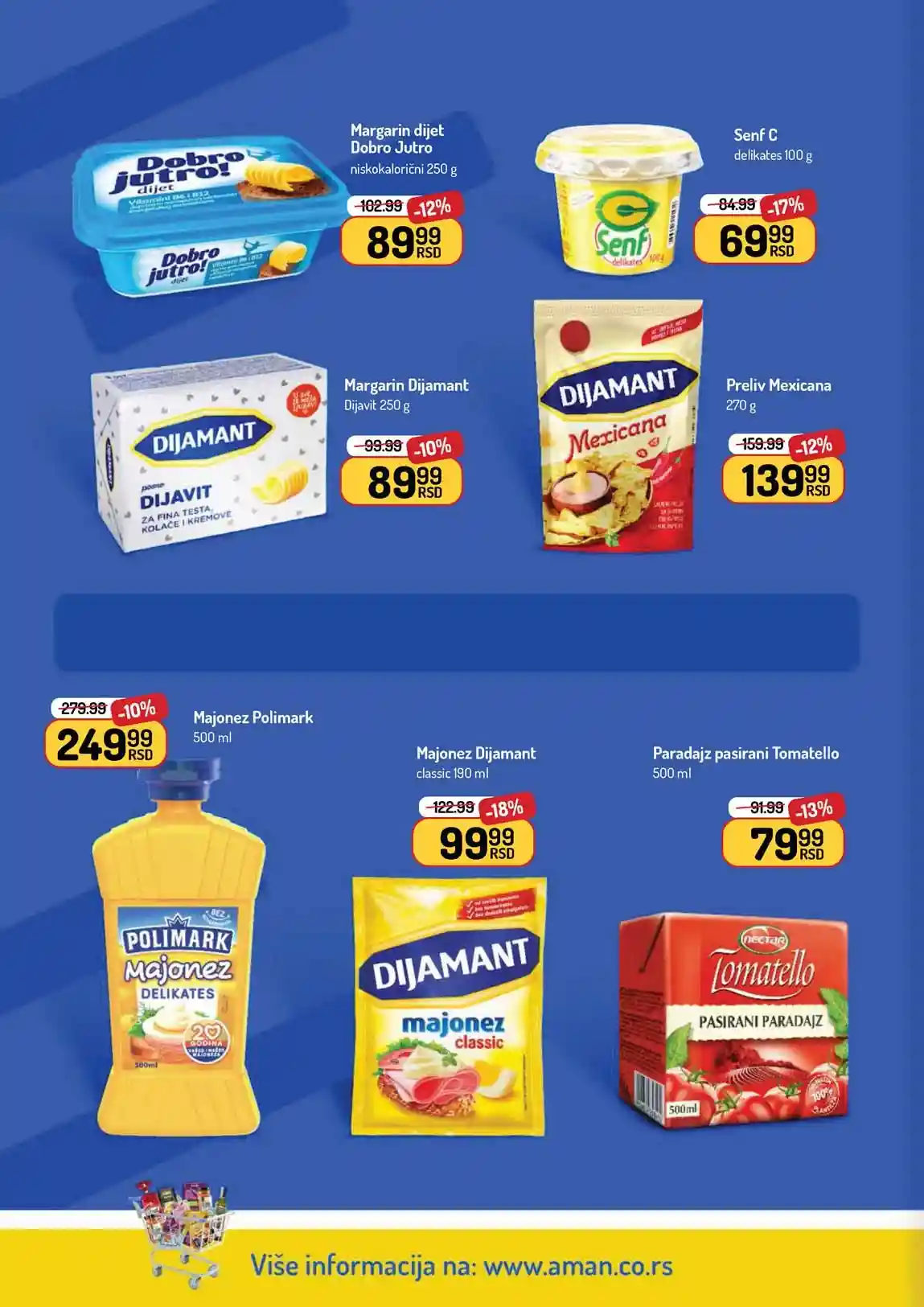 Akcija Aman sniženje Katalog