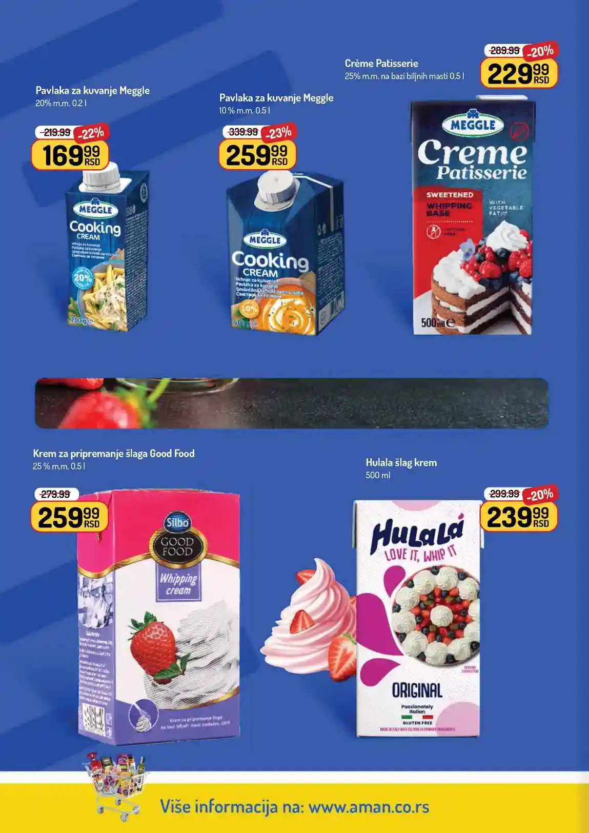Akcija Aman sniženje Katalog