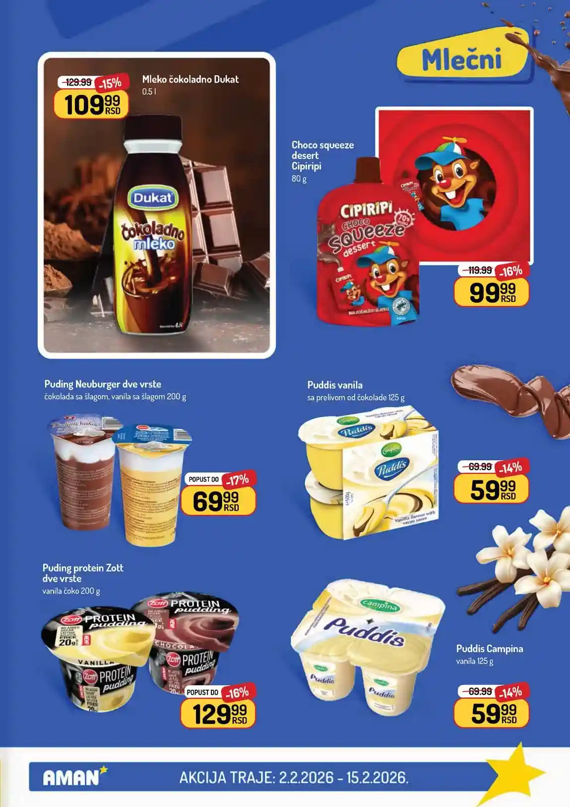 Akcija Aman sniženje Katalog