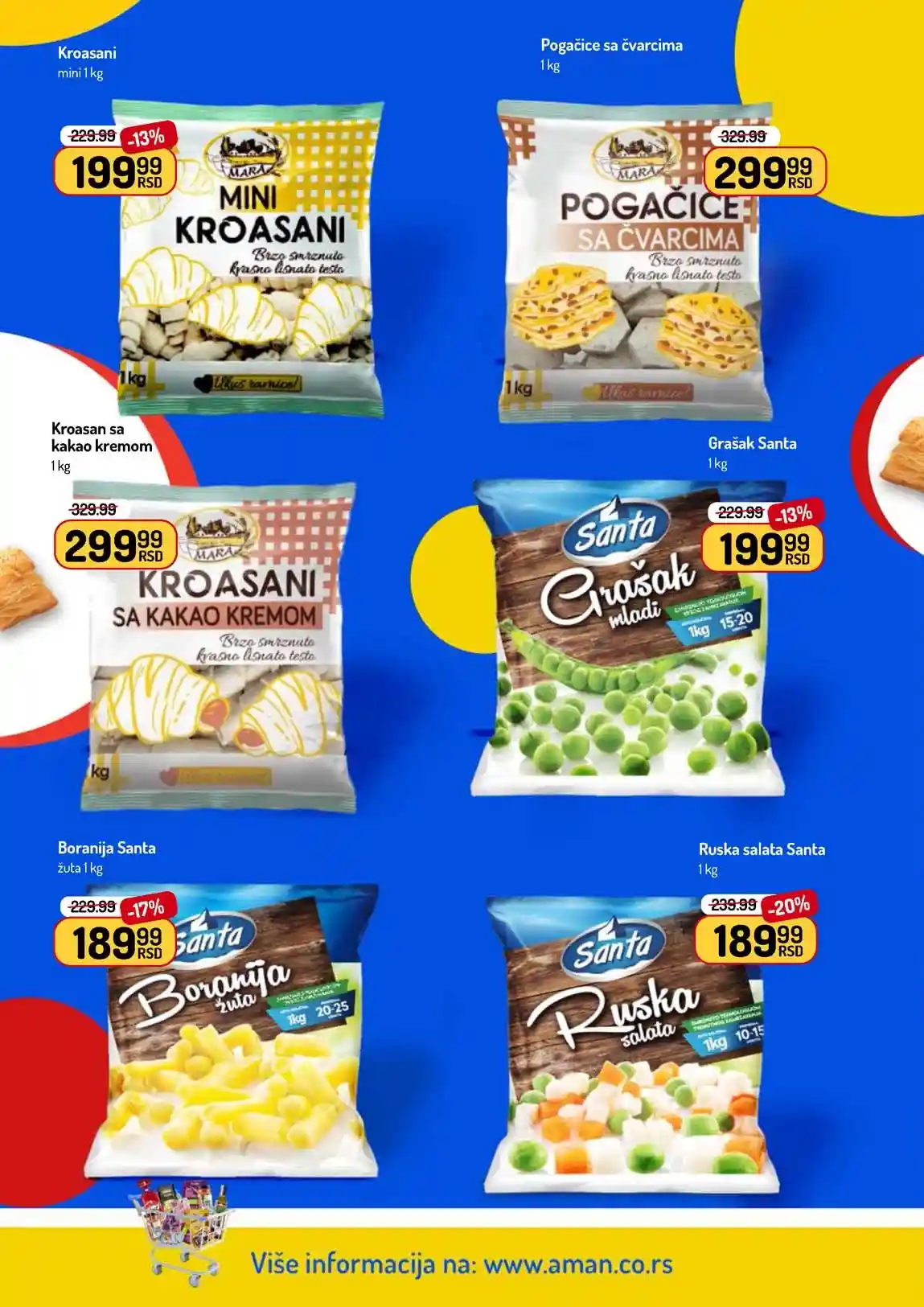Akcija Aman sniženje Katalog