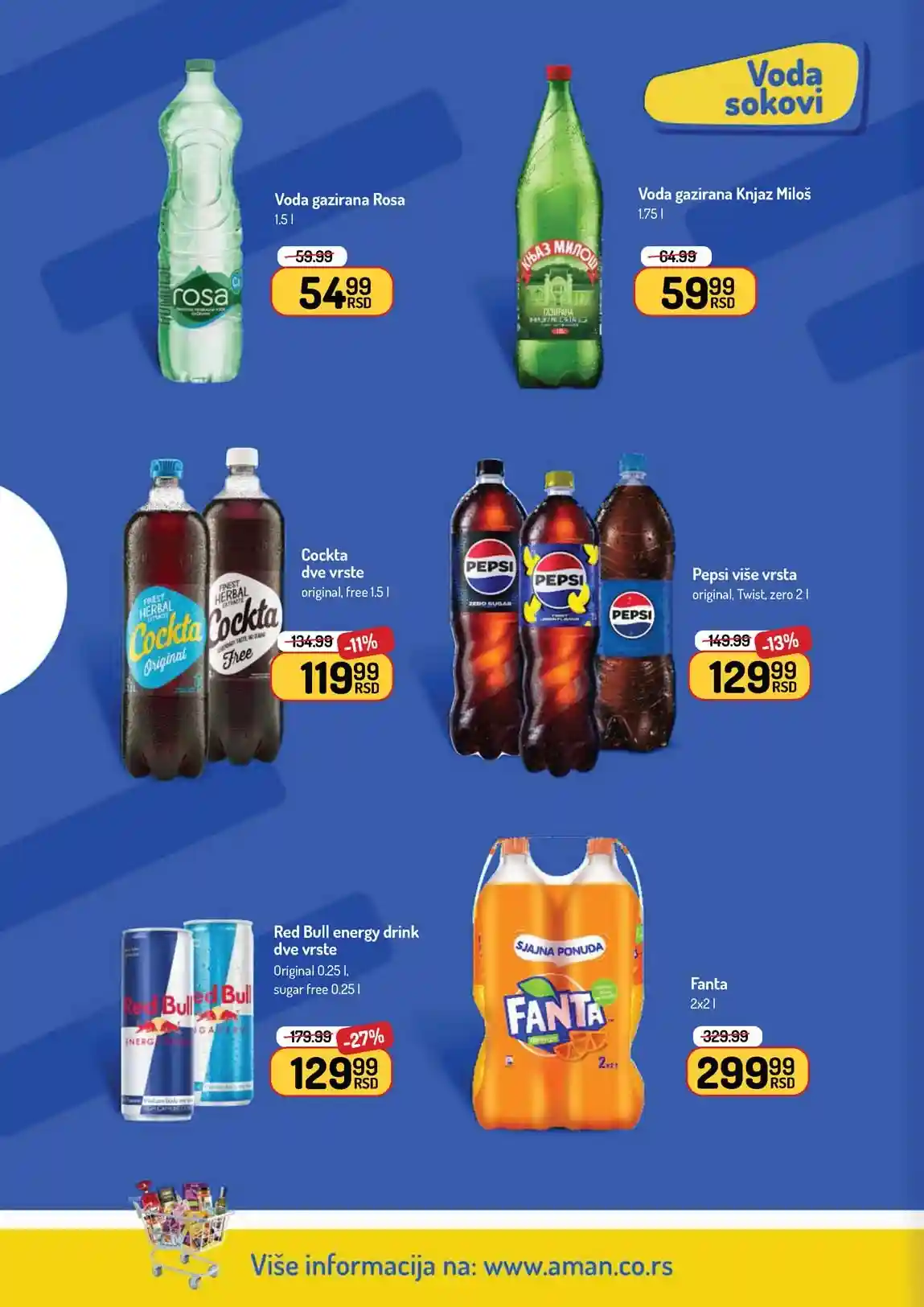 Akcija Aman sniženje Katalog