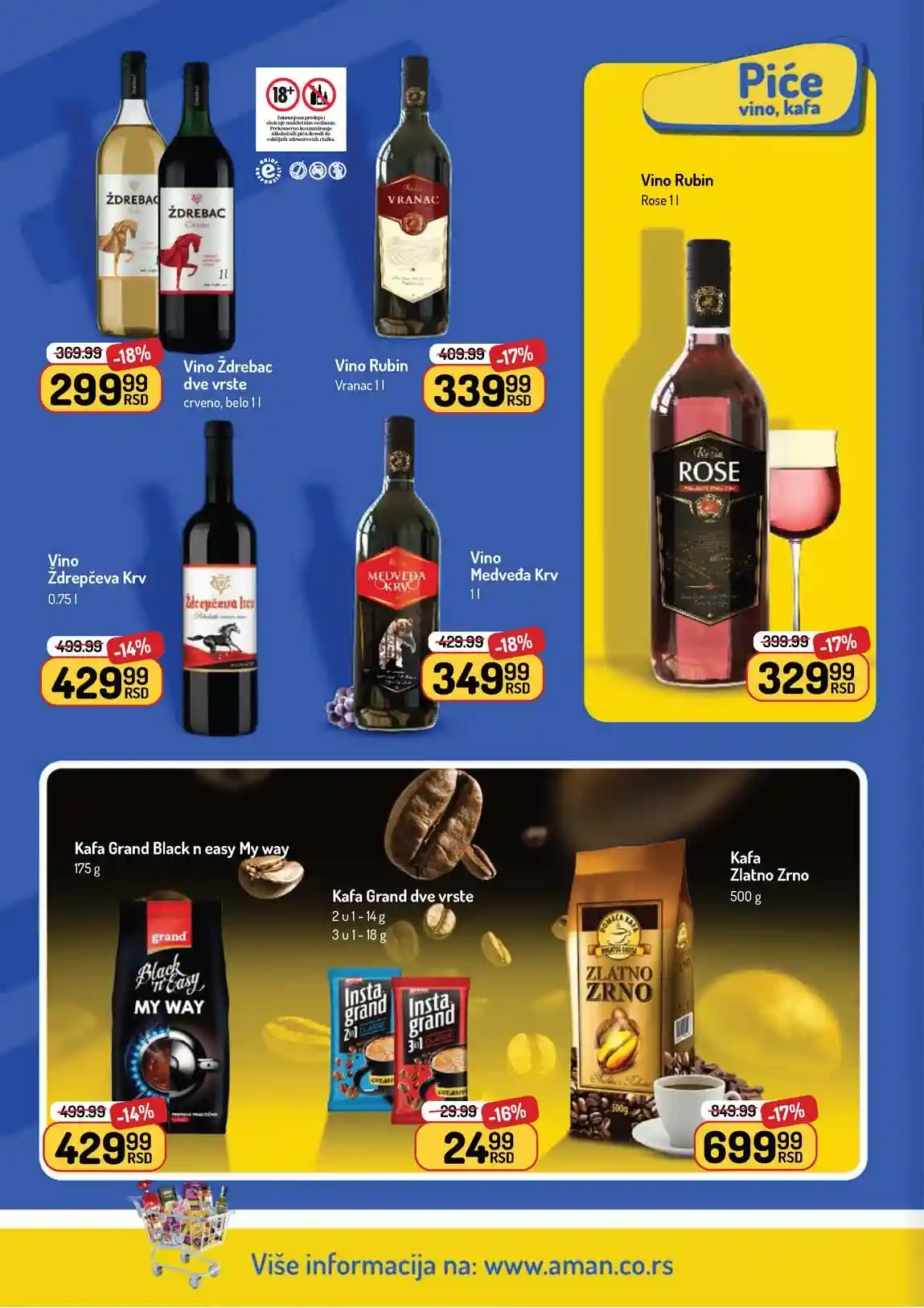 Akcija Aman sniženje Katalog