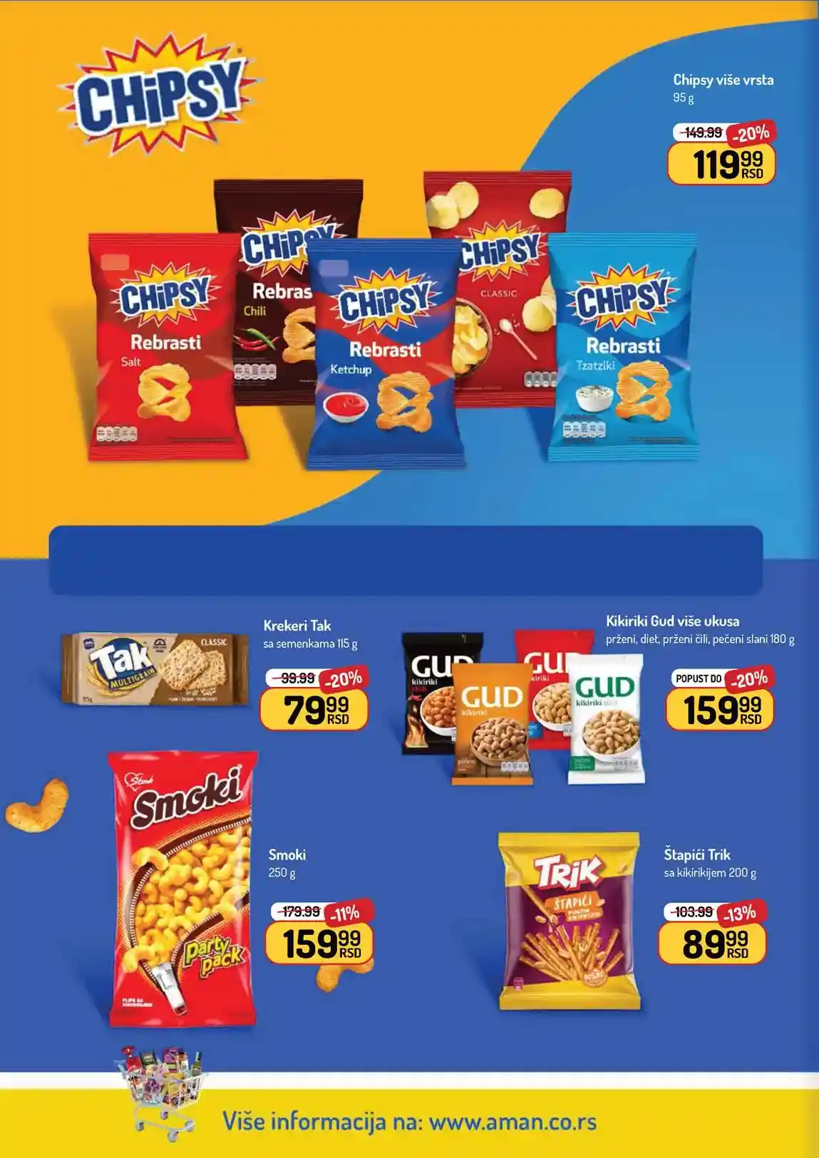 Akcija Aman sniženje Katalog