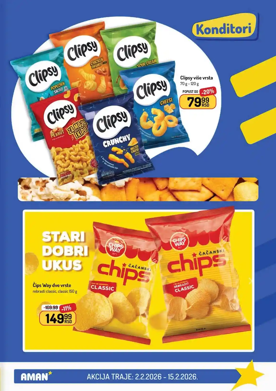 Akcija Aman sniženje Katalog