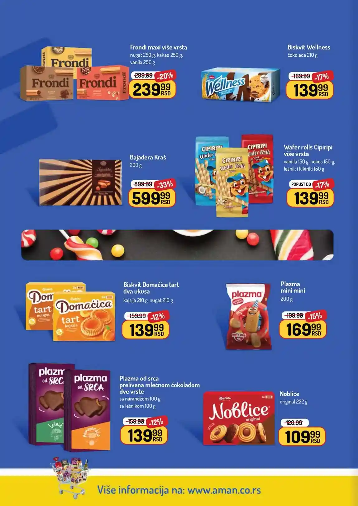 Akcija Aman sniženje Katalog