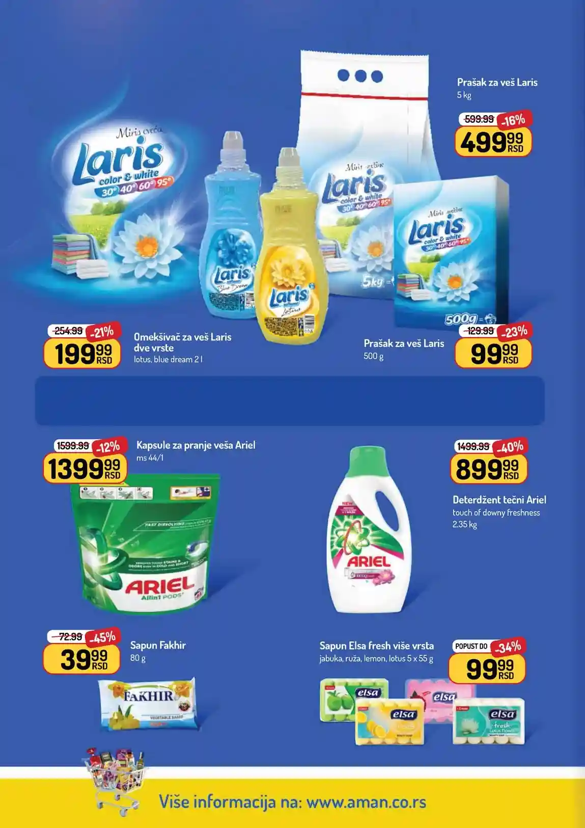 Akcija Aman sniženje Katalog