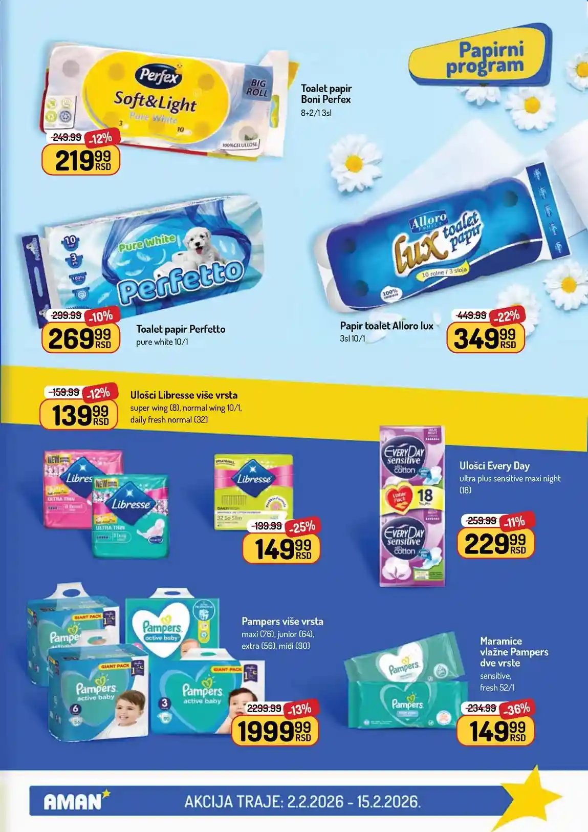 Akcija Aman sniženje Katalog