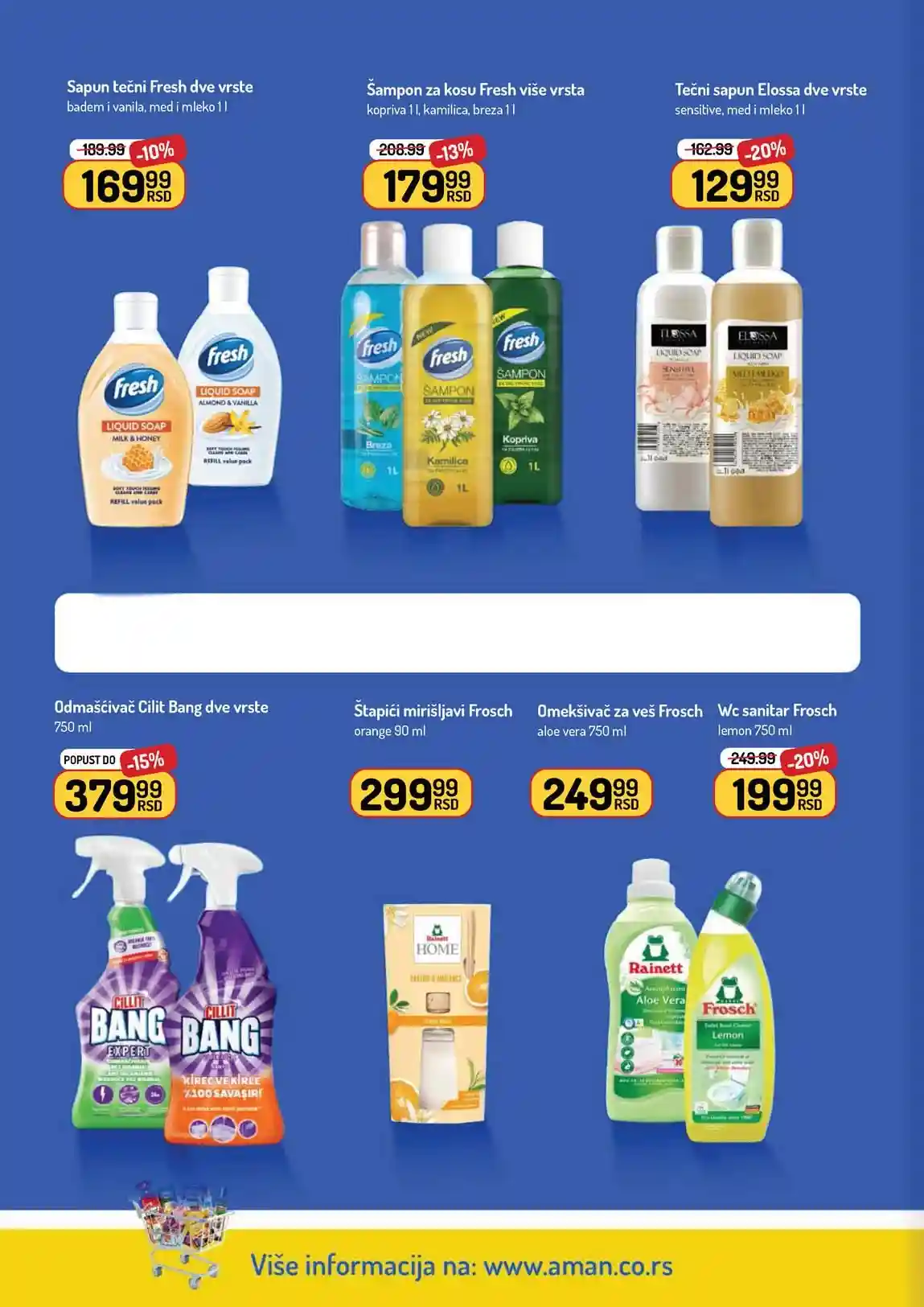 Akcija Aman sniženje Katalog