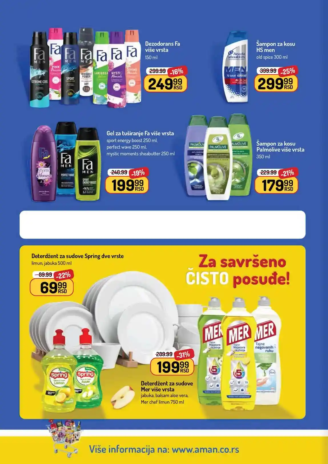 Akcija Aman sniženje Katalog