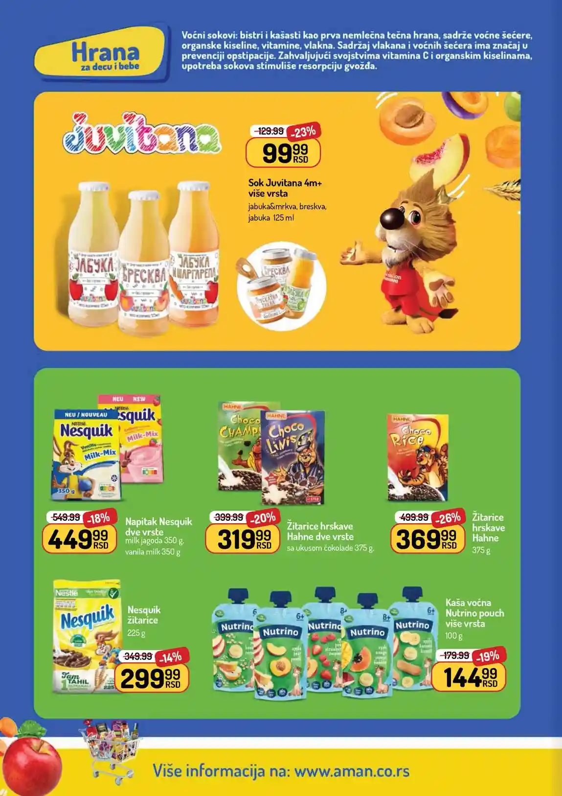 Akcija Aman sniženje Katalog