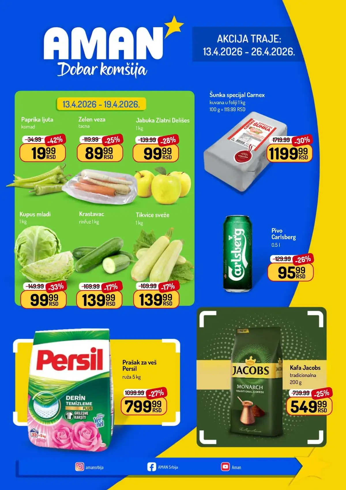Aman akcija katalog sniženja Akcija Aman sniženje Katalog