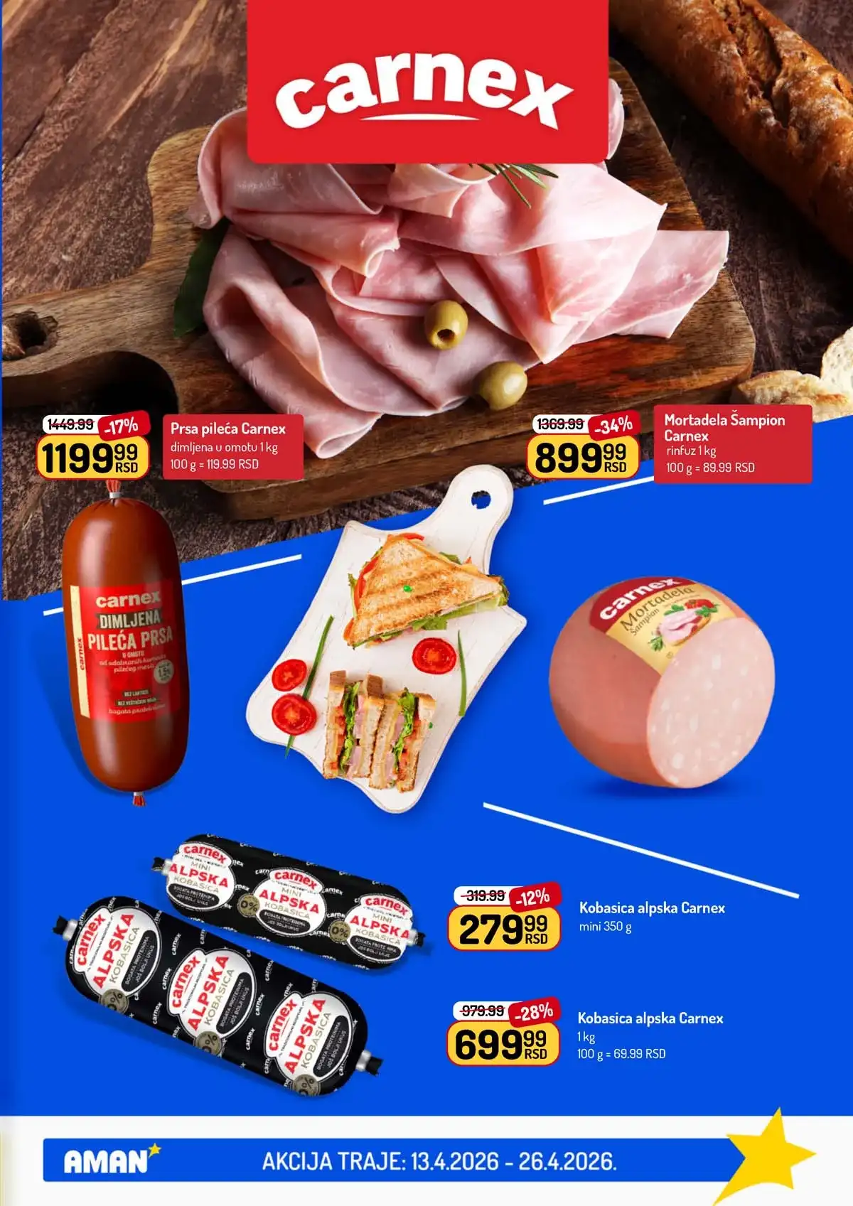 Aman akcija katalog sniženja Akcija Aman sniženje Katalog