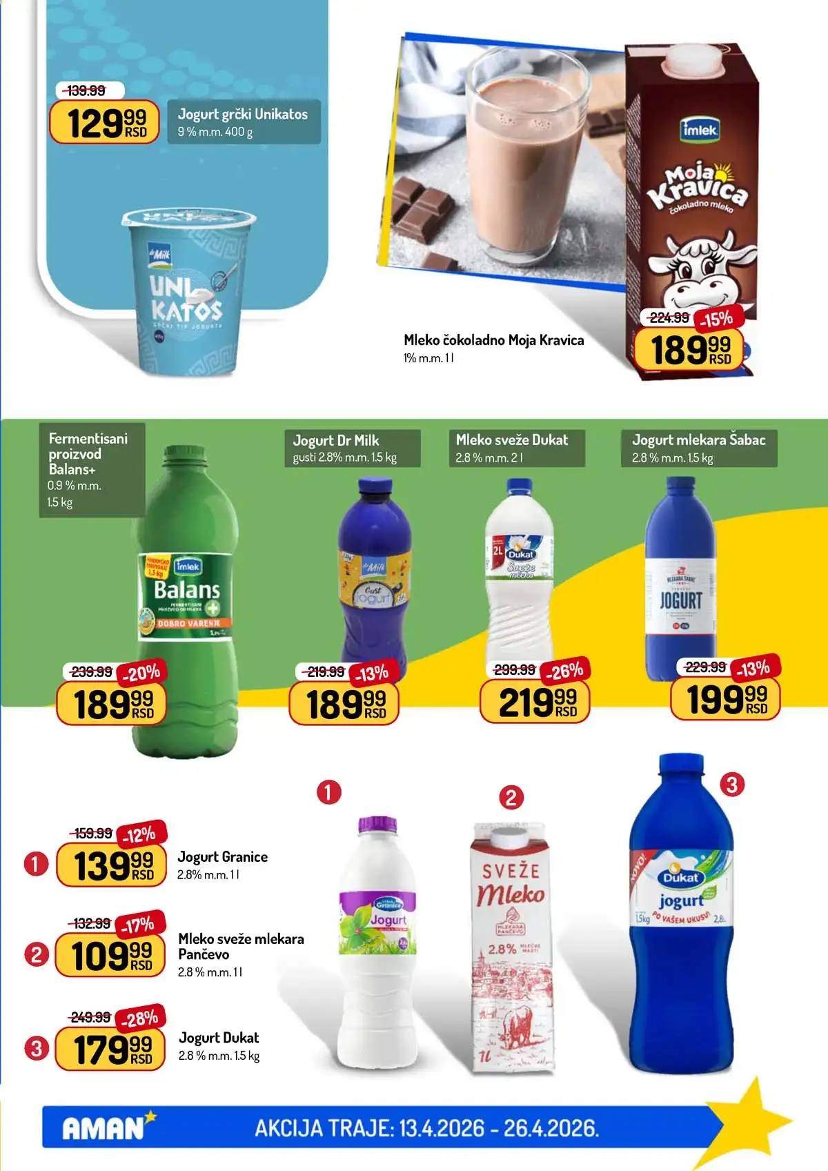 Aman akcija katalog sniženja Akcija Aman sniženje Katalog