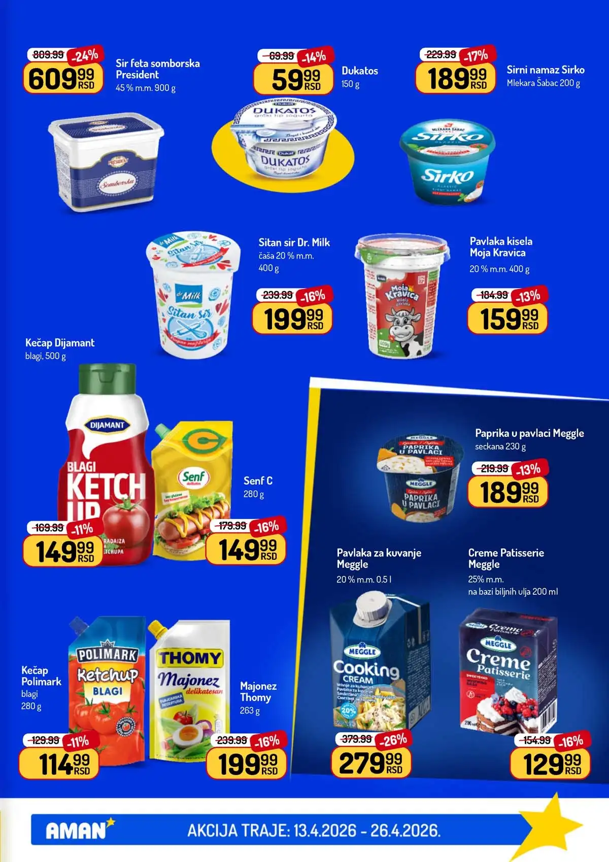 Aman akcija katalog sniženja Akcija Aman sniženje Katalog