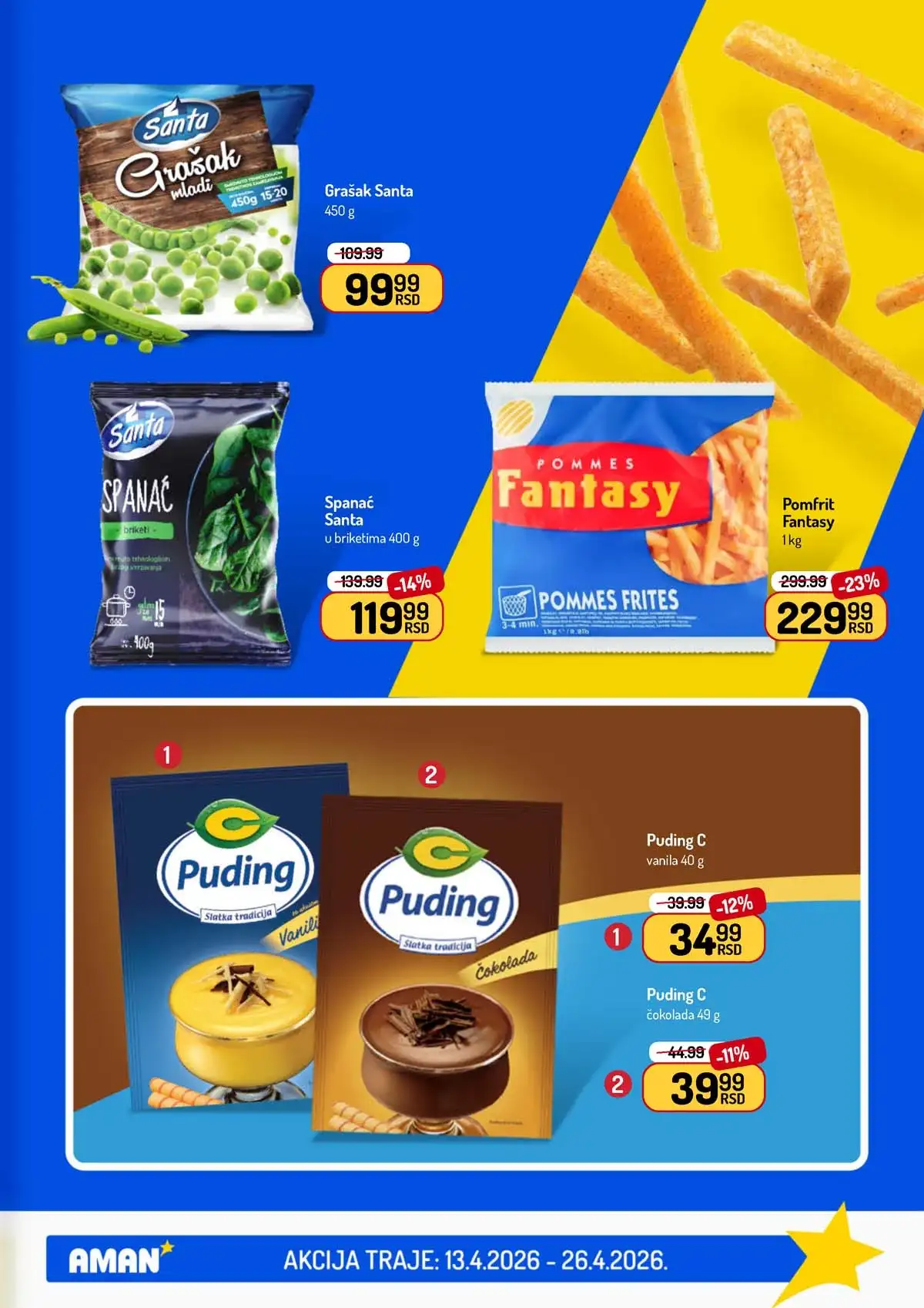 Aman akcija katalog sniženja Akcija Aman sniženje Katalog