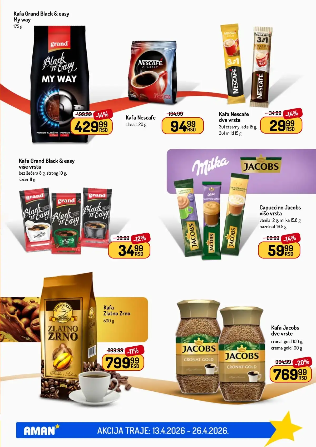 Aman akcija katalog sniženja Akcija Aman sniženje Katalog