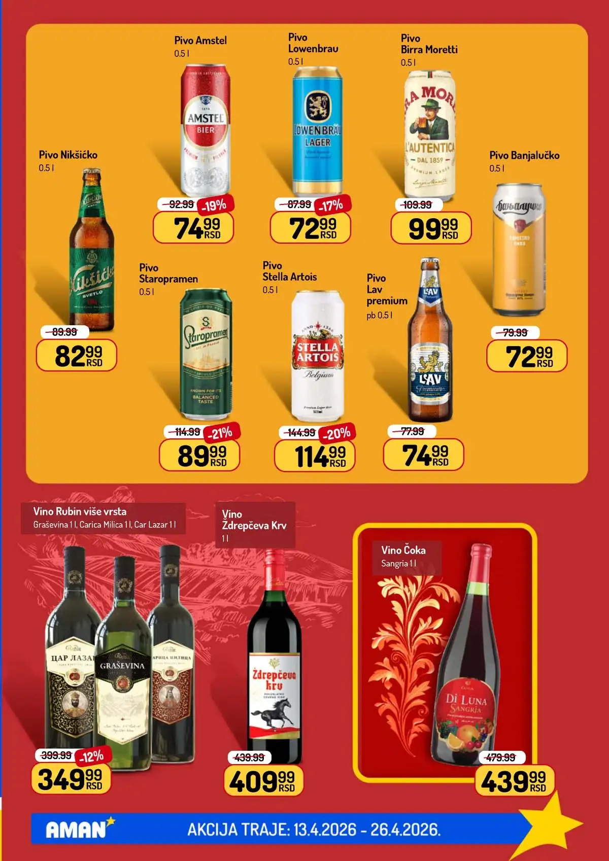 Aman akcija katalog sniženja Akcija Aman sniženje Katalog