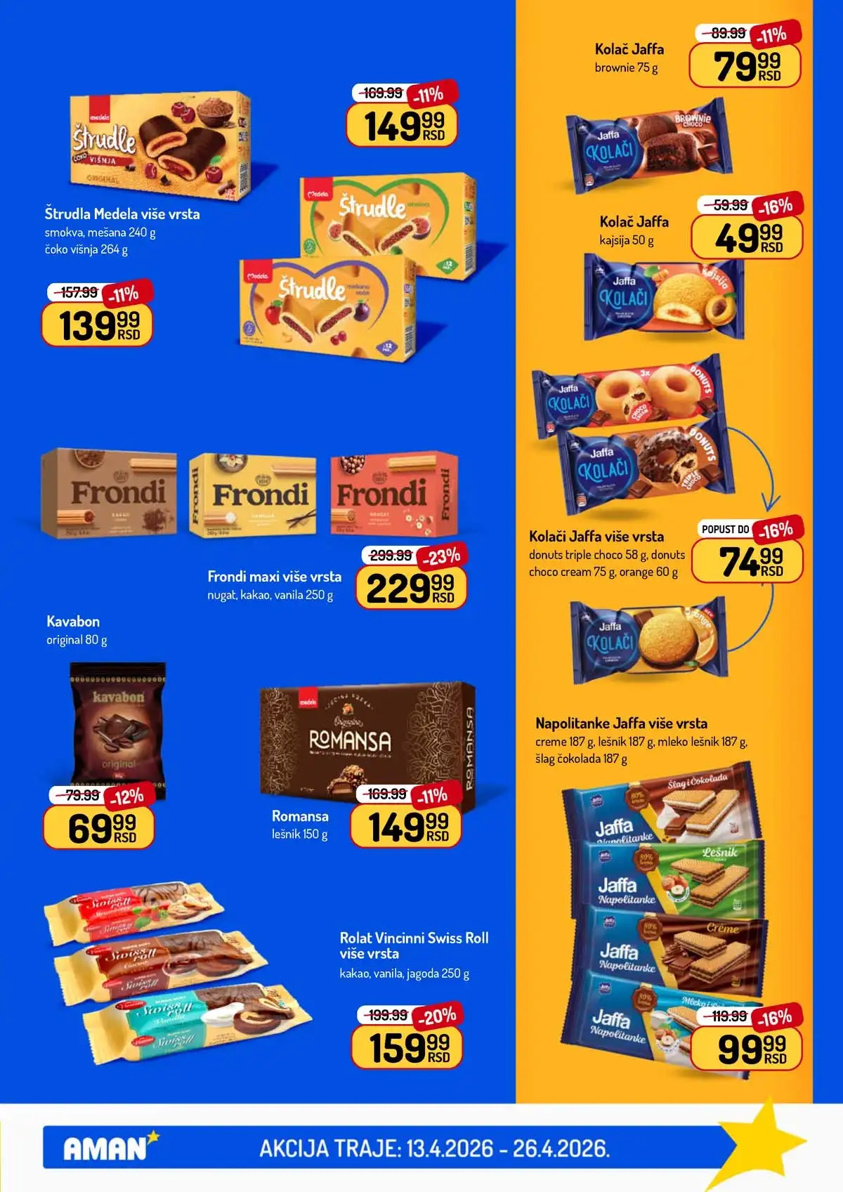 Aman akcija katalog sniženja Akcija Aman sniženje Katalog