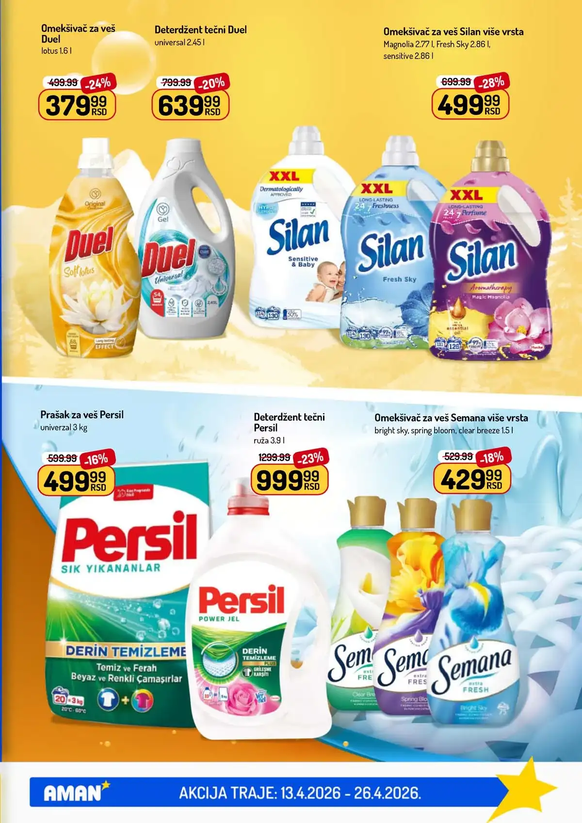 Aman akcija katalog sniženja Akcija Aman sniženje Katalog