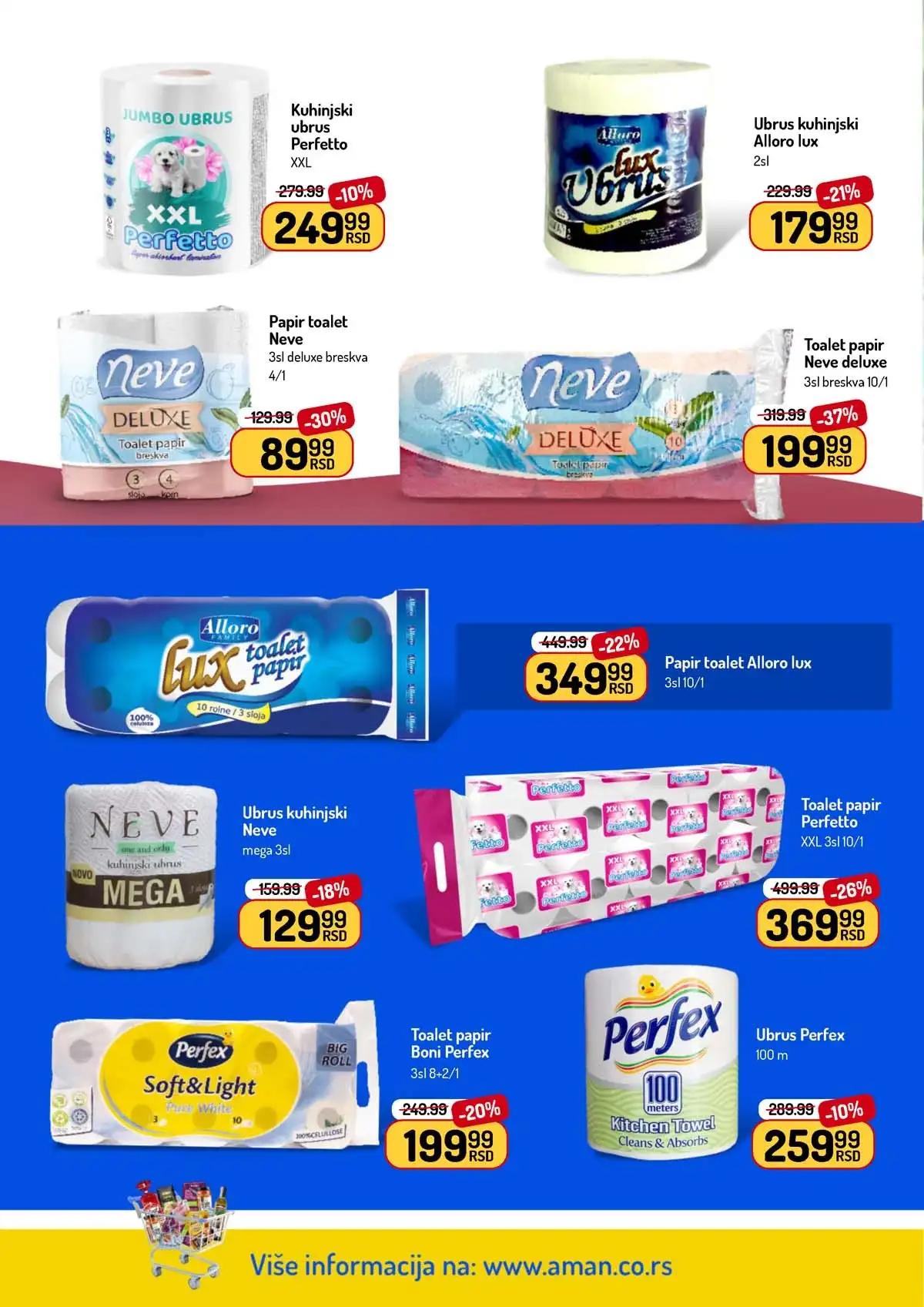 Aman akcija katalog sniženja Akcija Aman sniženje Katalog