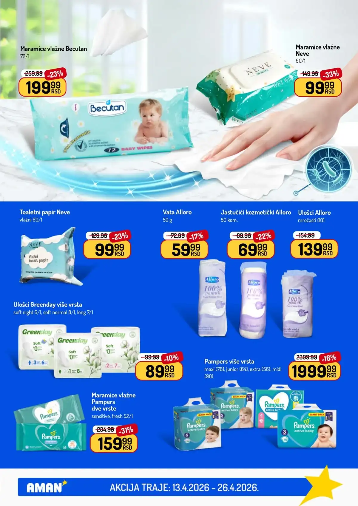 Aman akcija katalog sniženja Akcija Aman sniženje Katalog