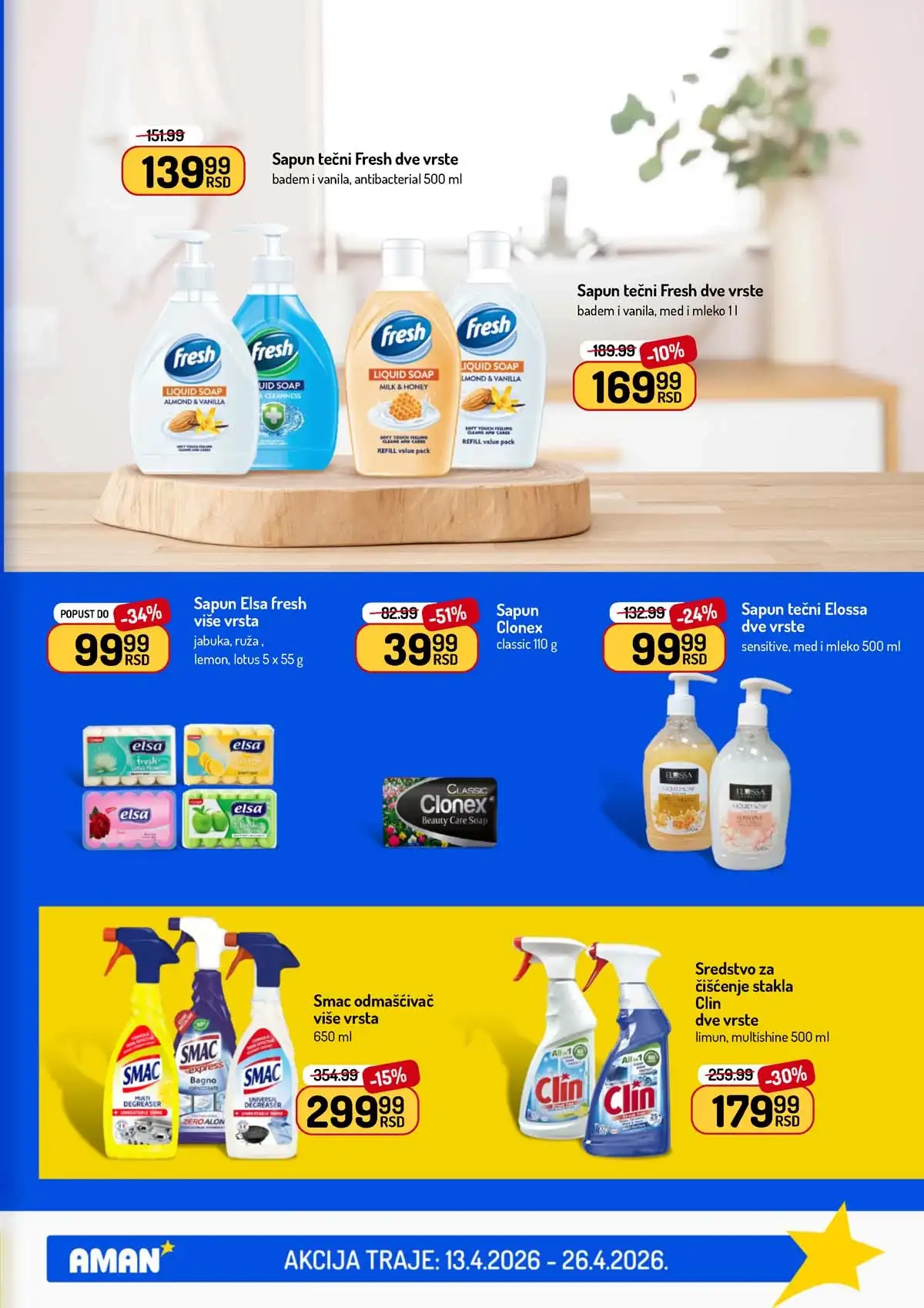Aman akcija katalog sniženja Akcija Aman sniženje Katalog