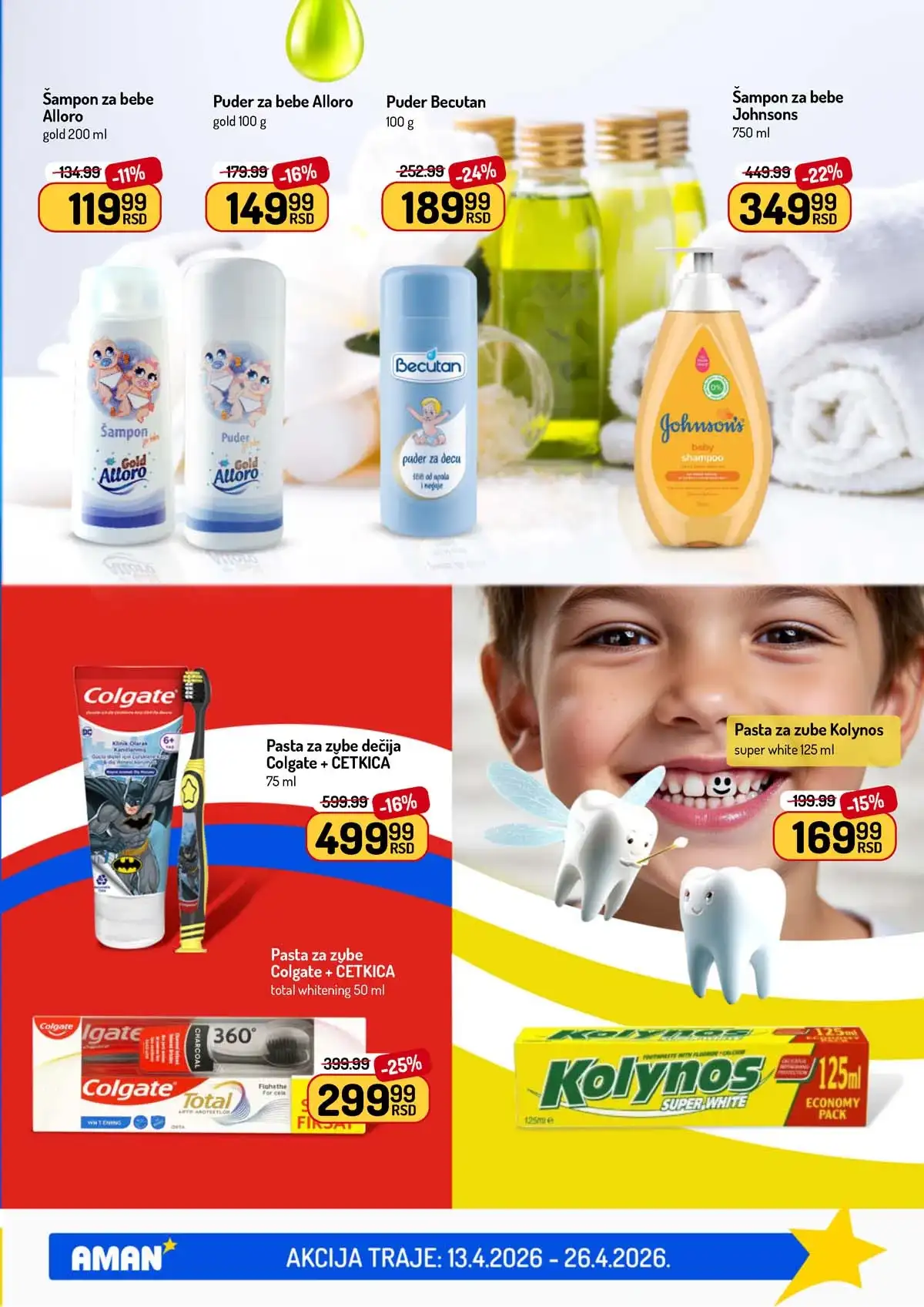 Aman akcija katalog sniženja Akcija Aman sniženje Katalog