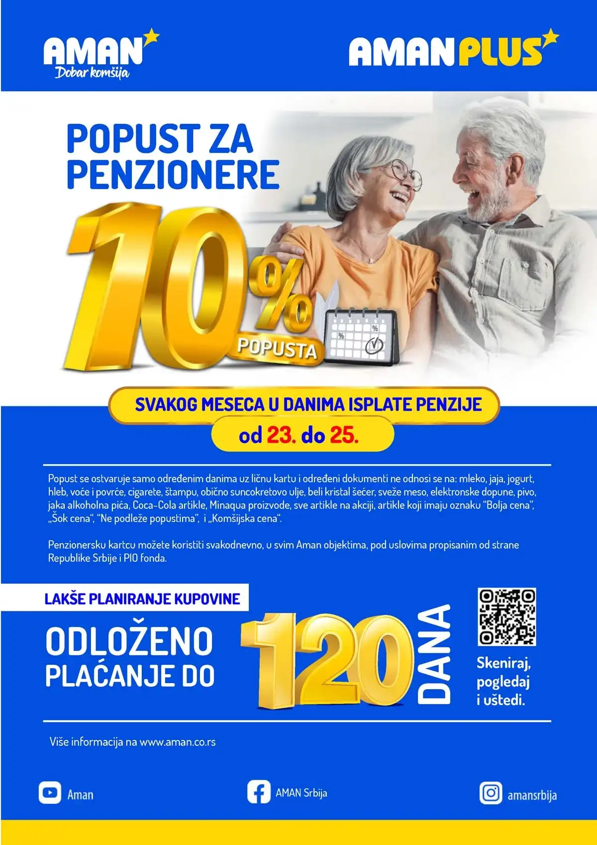Aman akcija katalog sniženja Akcija Aman sniženje Katalog