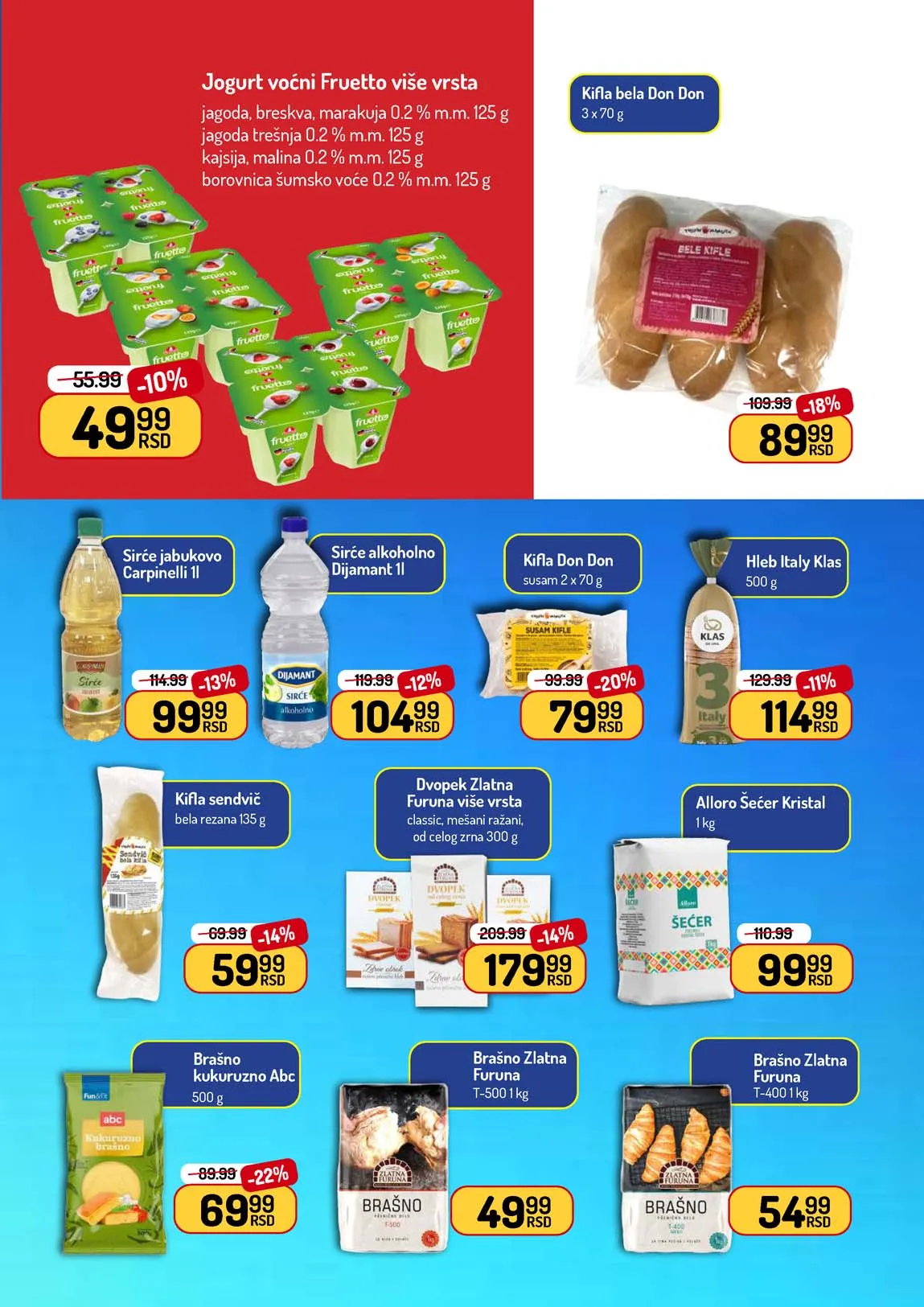Akcija Aman sniženje Katalog
