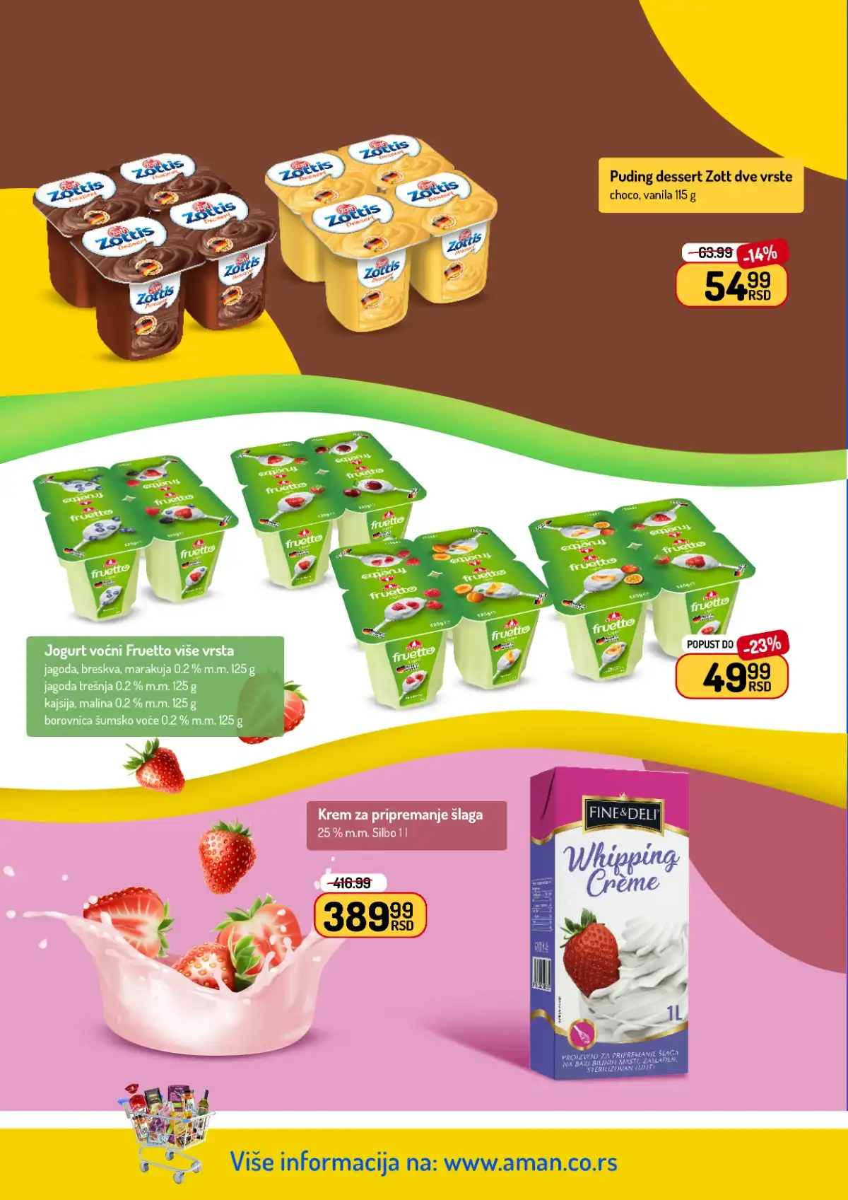 Akcija Aman sniženje Katalog