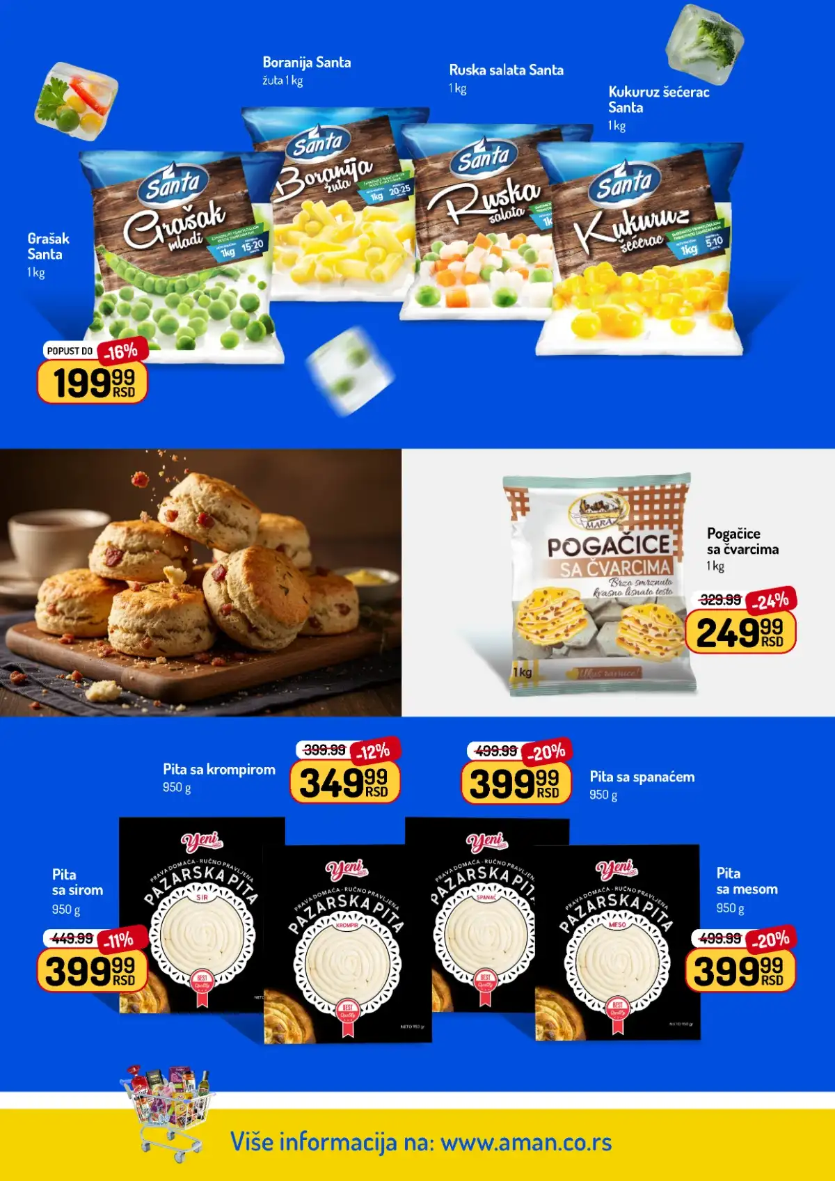 Akcija Aman sniženje Katalog