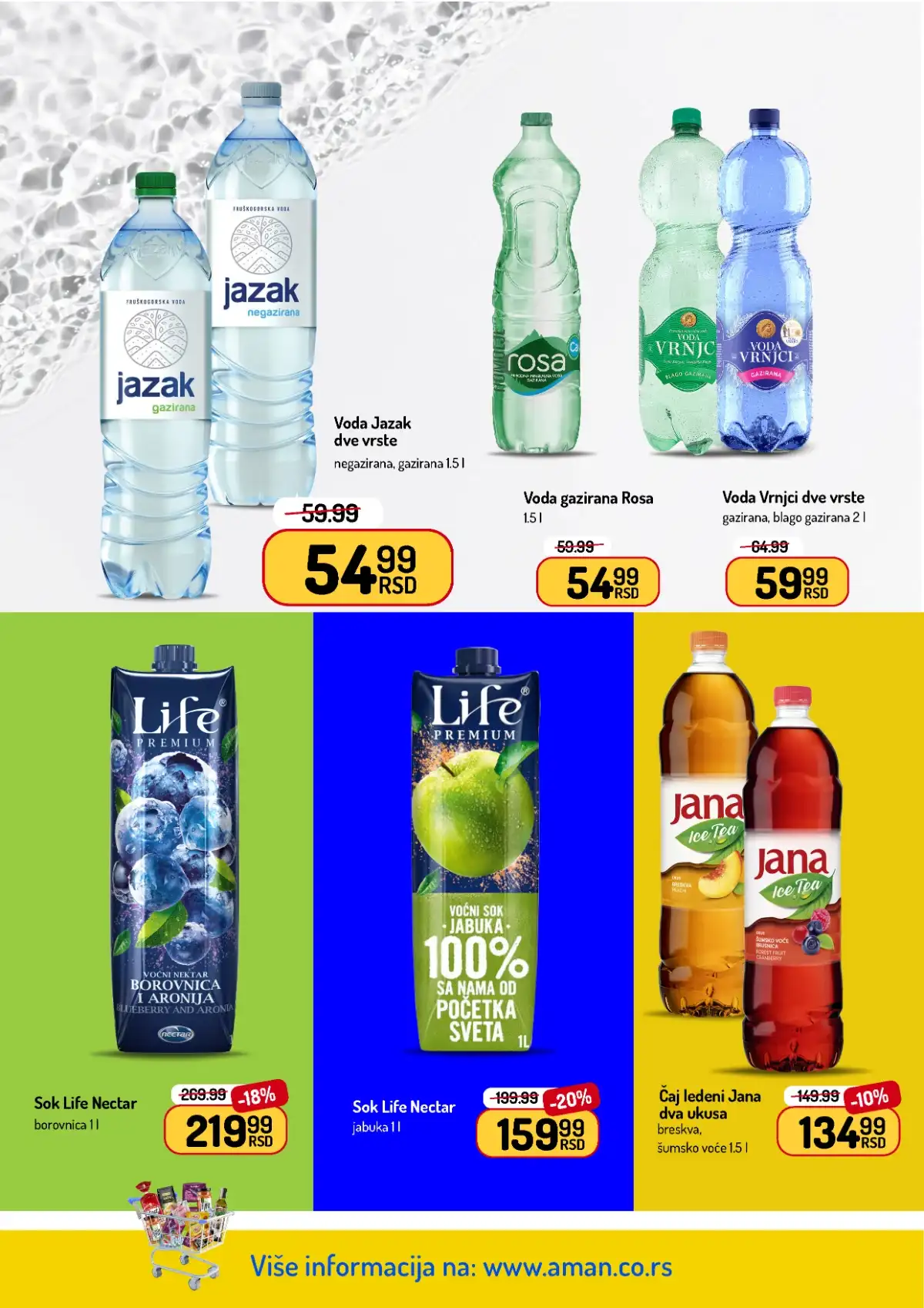 Akcija Aman sniženje Katalog