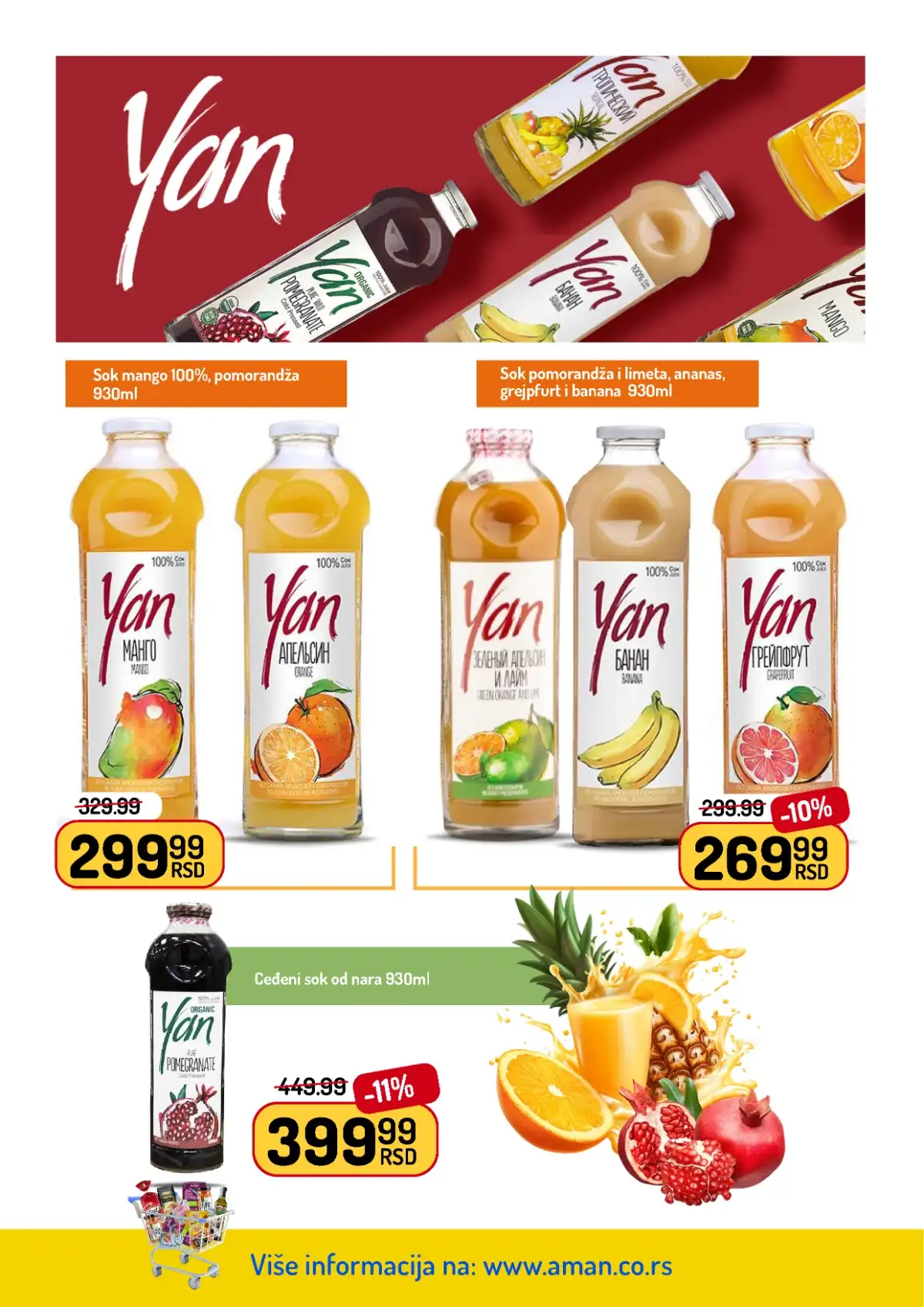 Akcija Aman sniženje Katalog