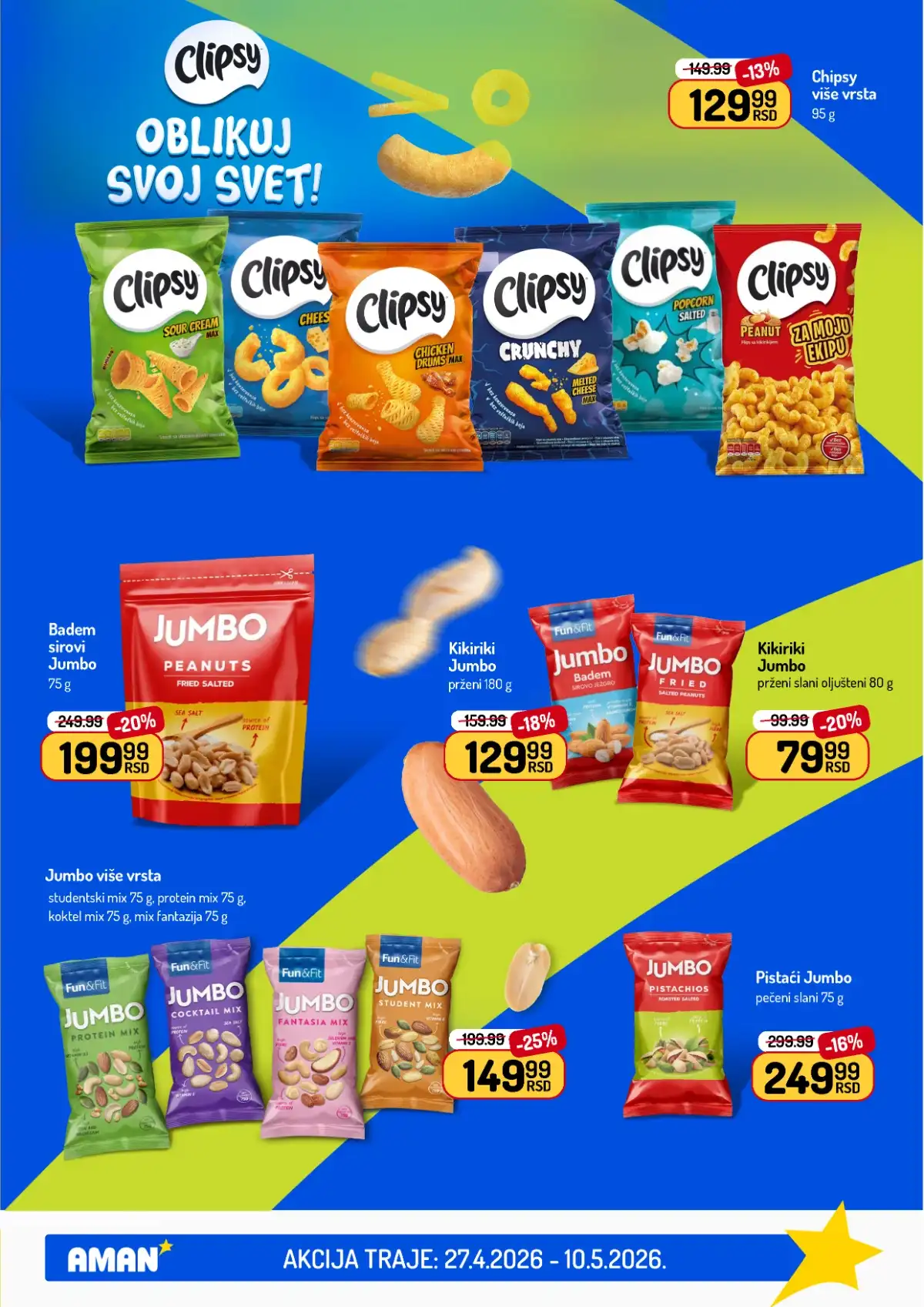 Akcija Aman sniženje Katalog