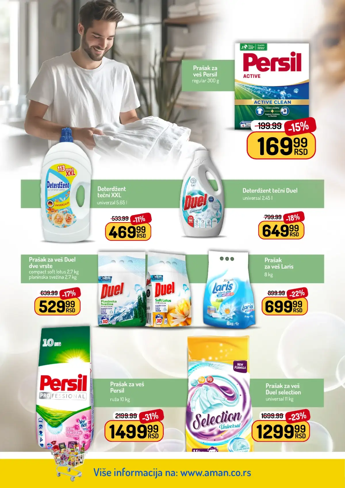 Akcija Aman sniženje Katalog