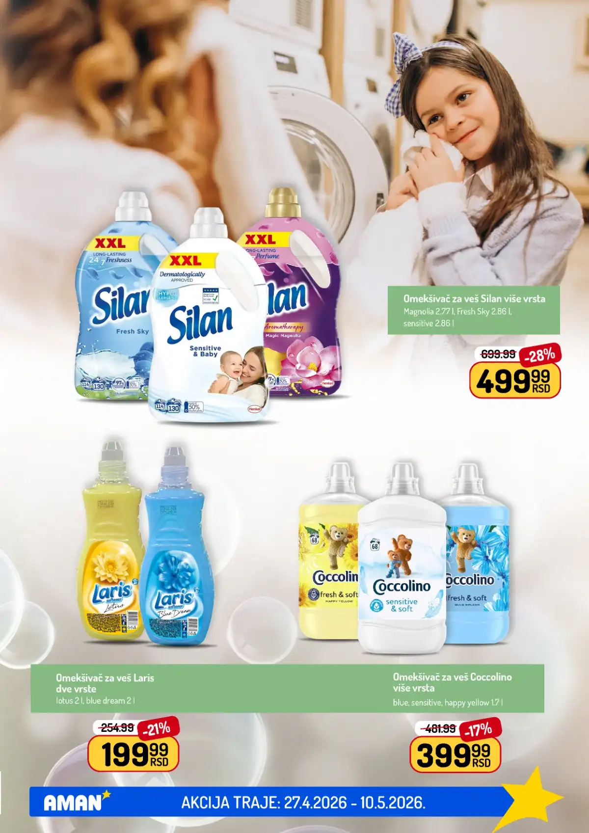 Akcija Aman sniženje Katalog