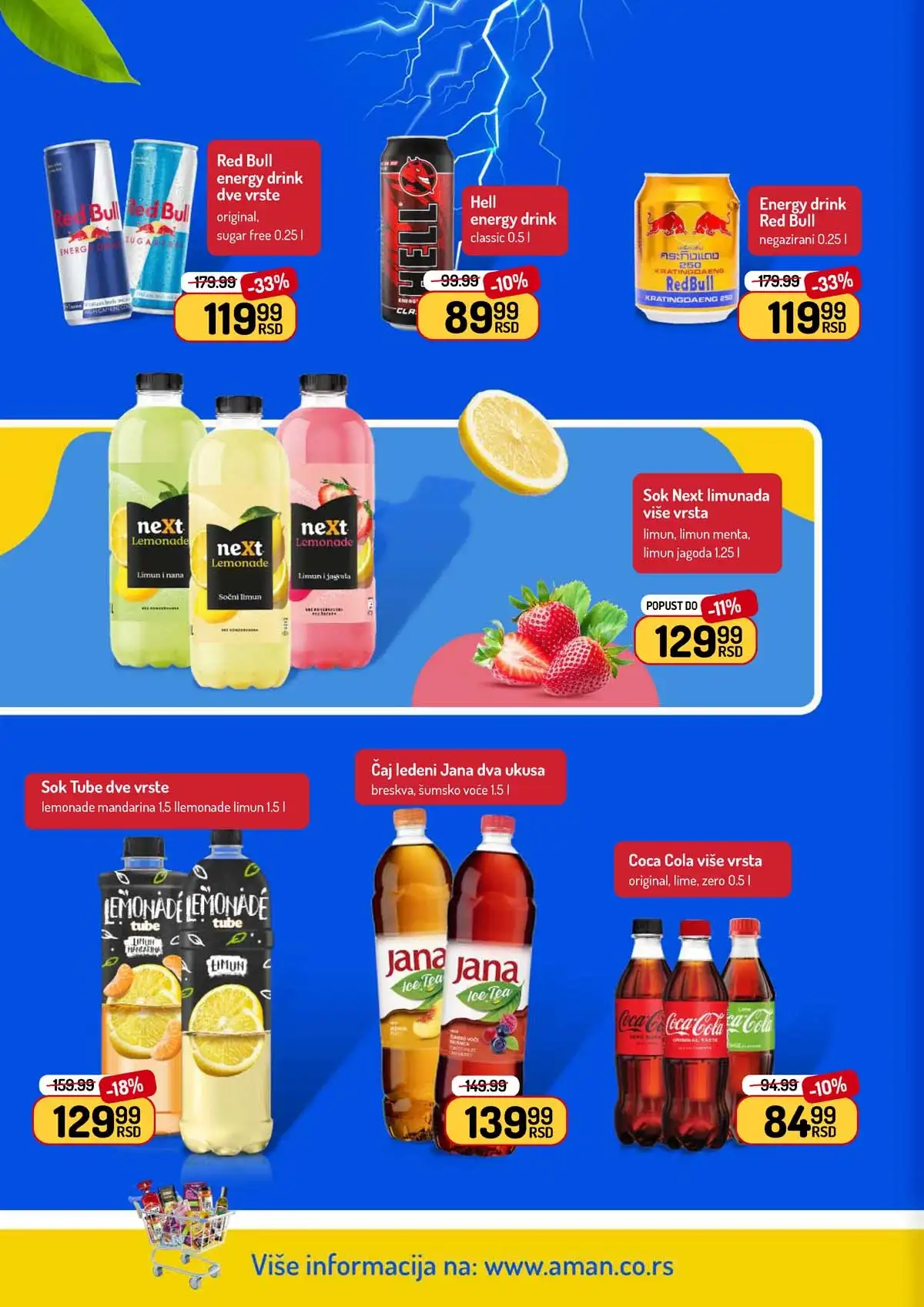 Aman katalog sniženja – proizvodi na akciji