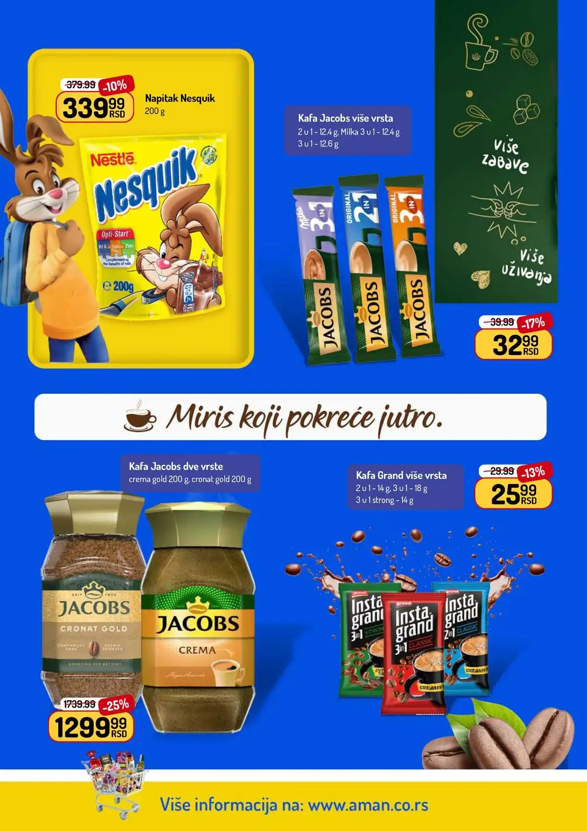 Aman katalog – akcijska ponuda prehrane i kućnih potrepština