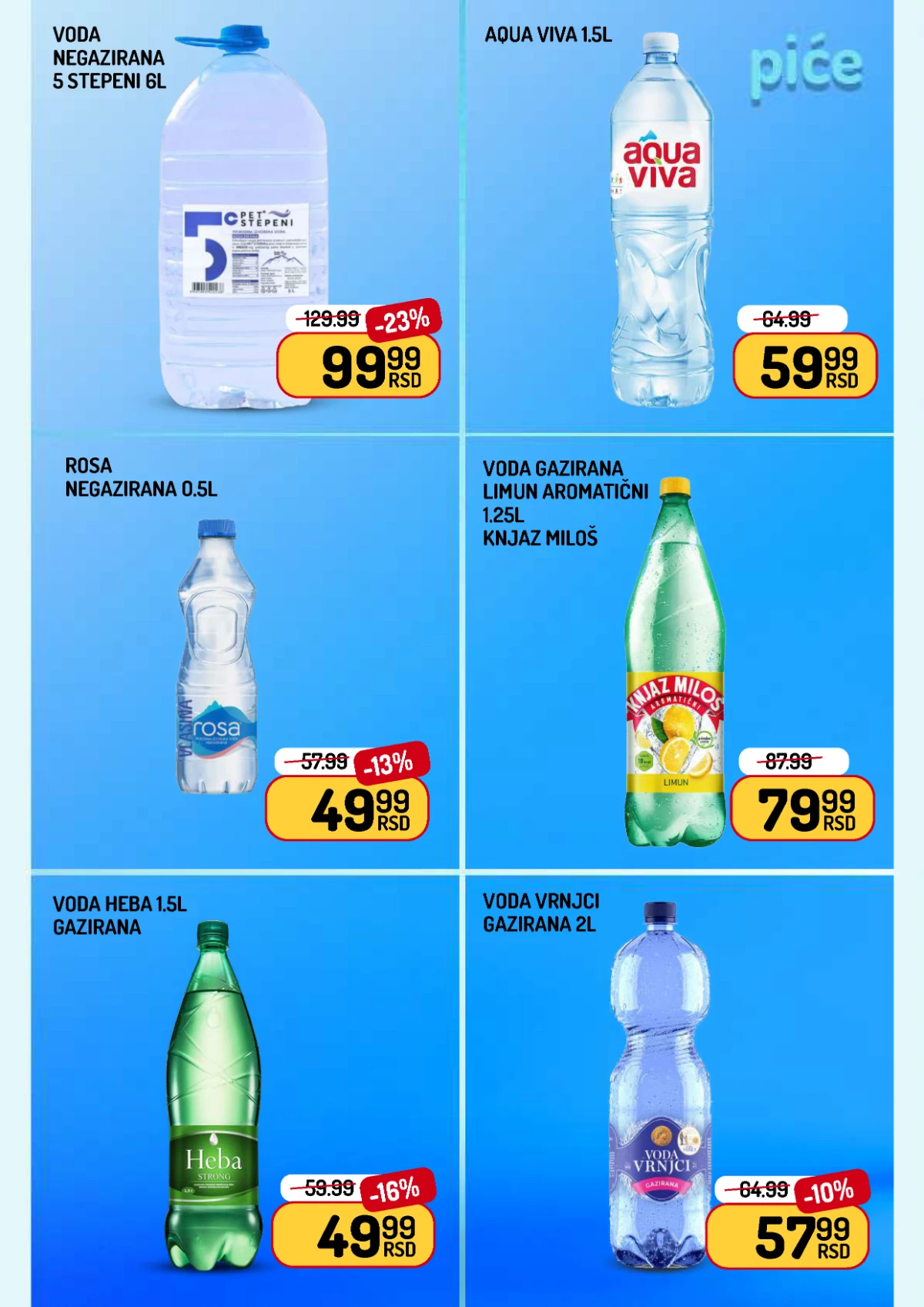 Aman katalog voda Aqua Viva Rosa Heba i Vrnjci