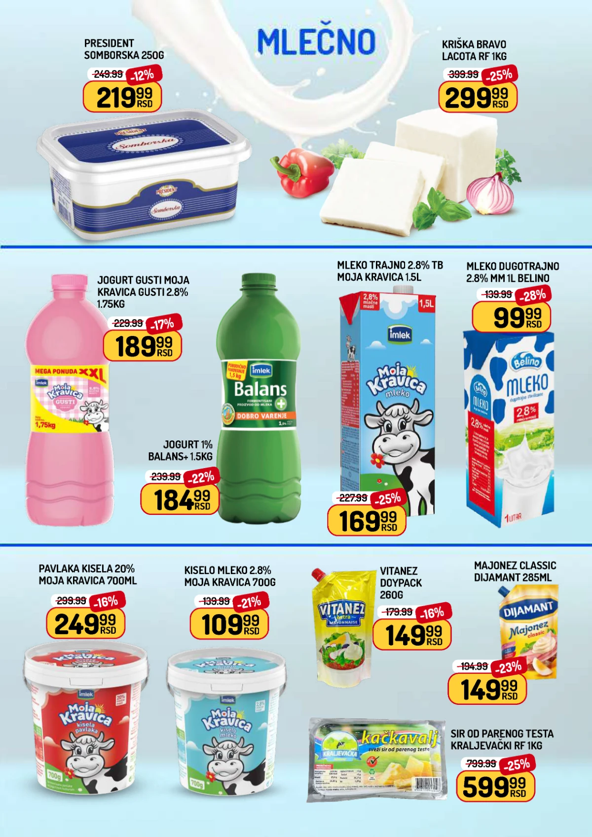 Aman katalog mleko jogurt sir i pavlaka akcija